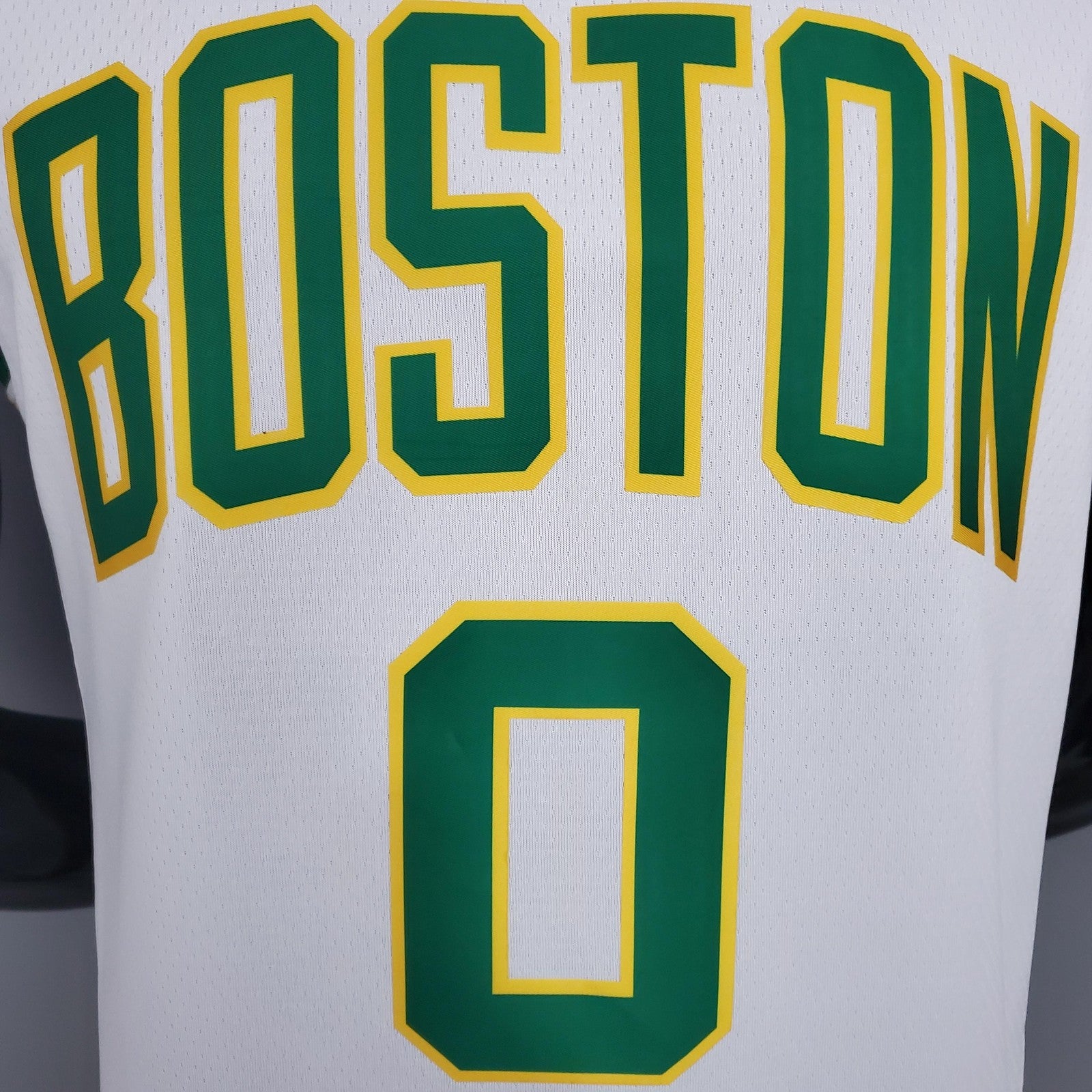 Tatum #0 Celtics White Platinum Limited Nba Jersey