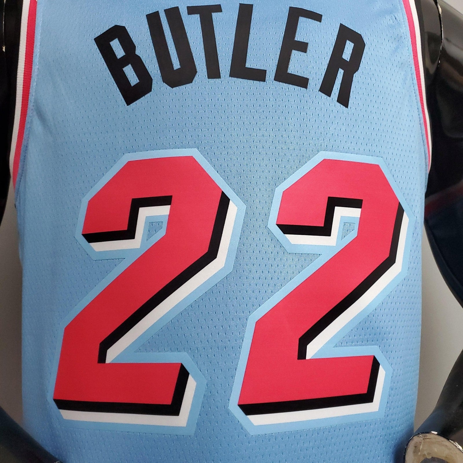 Butler #22 Miami Heat Blue Nba Jersey Nike Connect Recognition