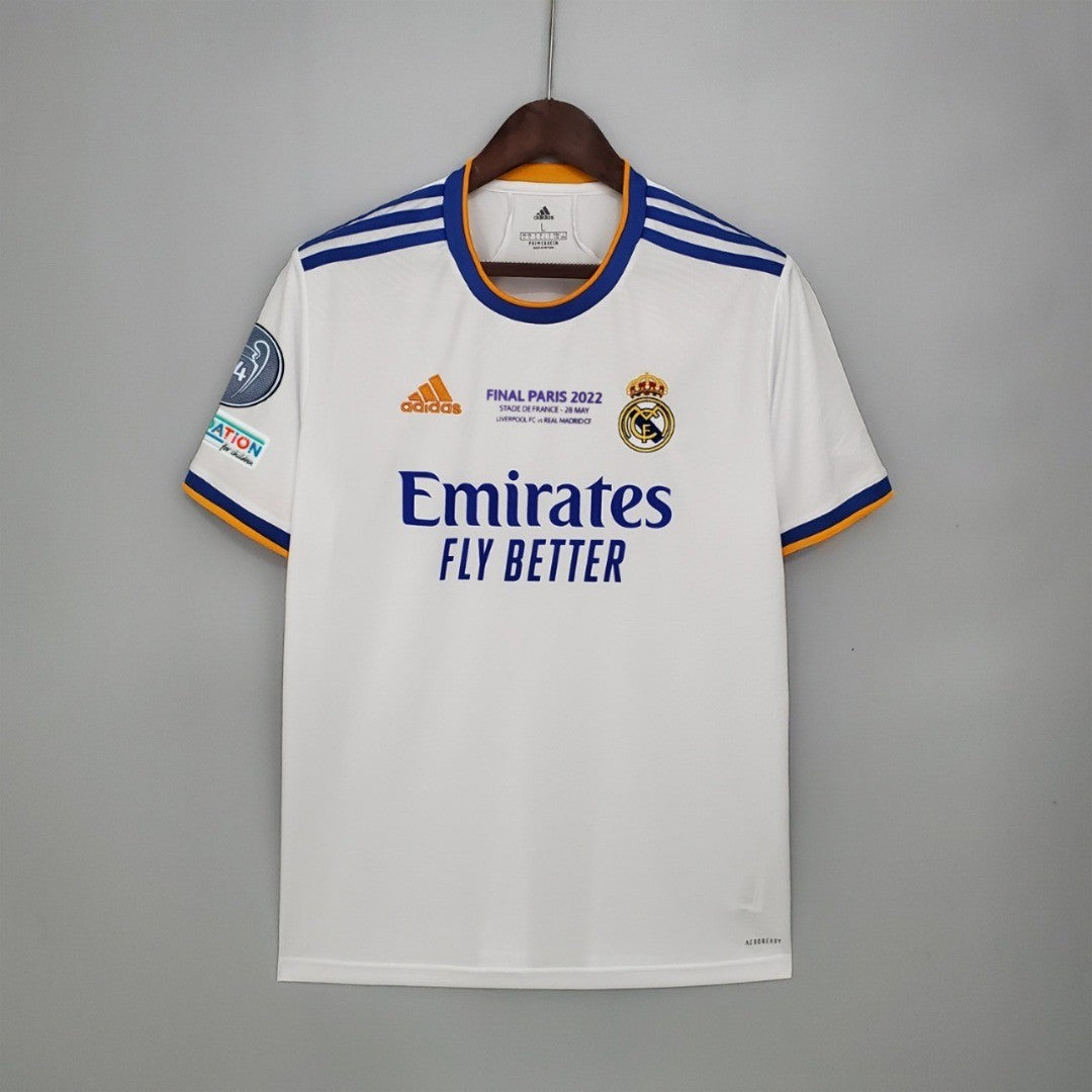 21 22 Real Madrid Final Version Home