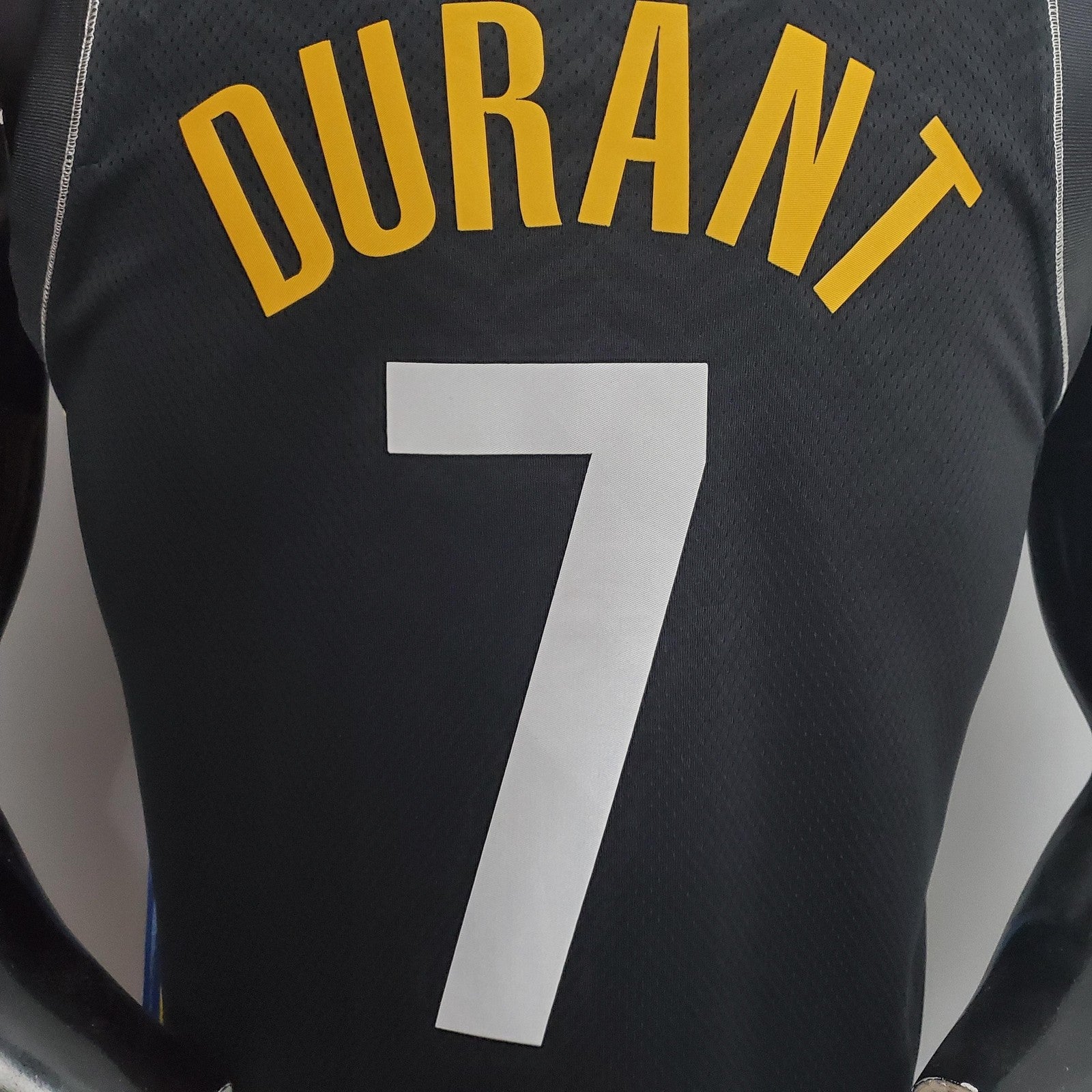 New Brooklyn Nets Durant#7 City Edition Black 2