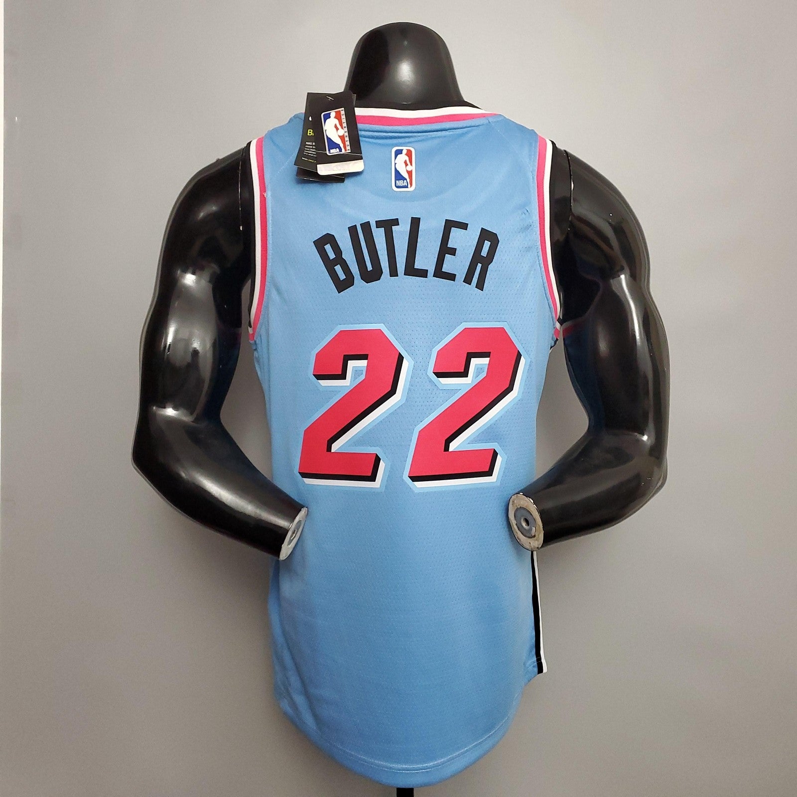 Butler #22 Miami Heat Blue Nba Jersey Nike Connect Recognition