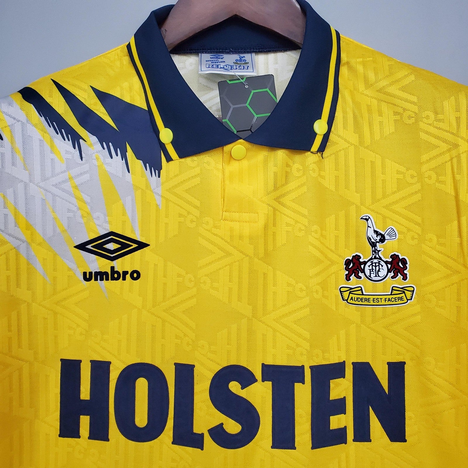 Retro Tottenham Away Yellow