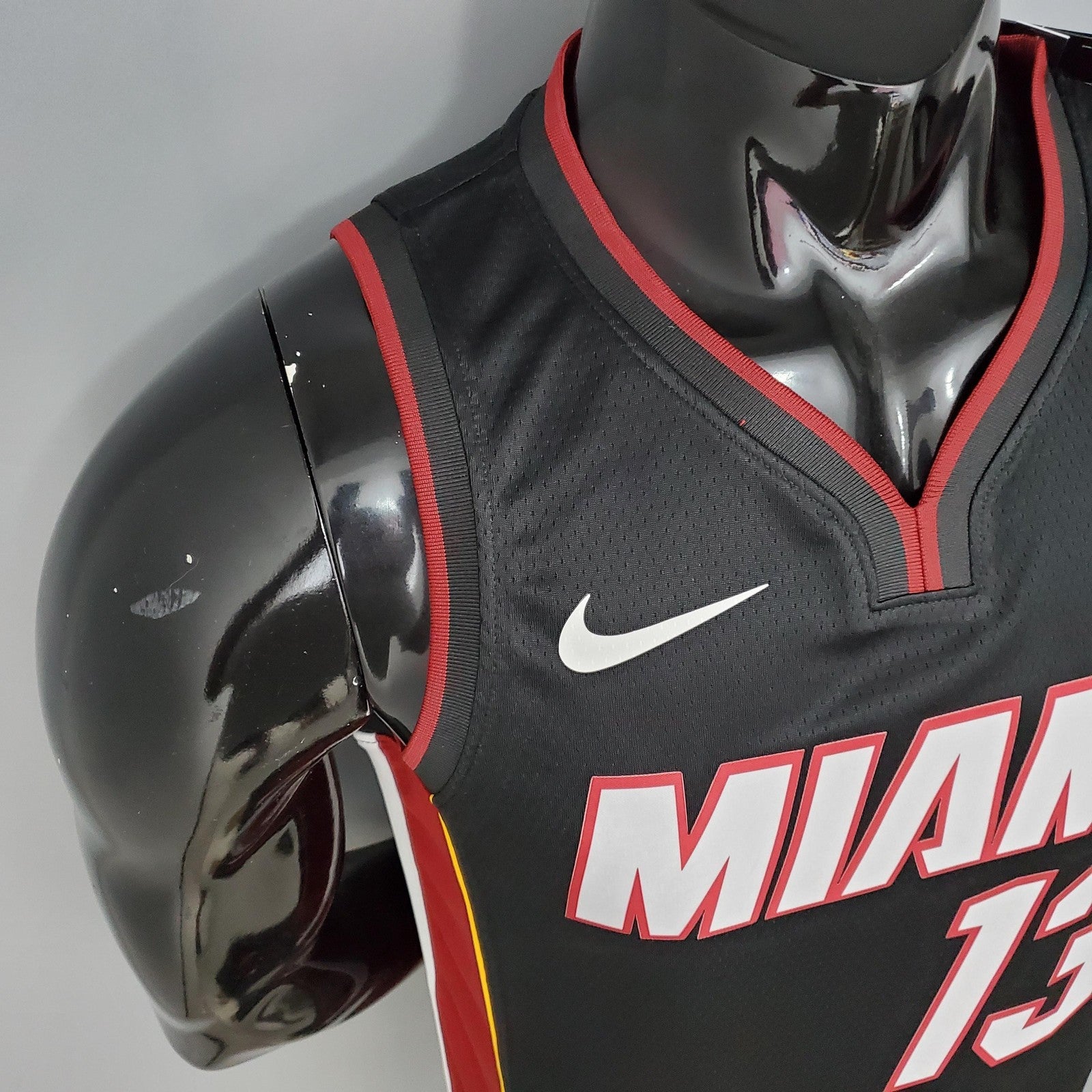 Miami Heat Adebayo#13 Black Nba Jersey