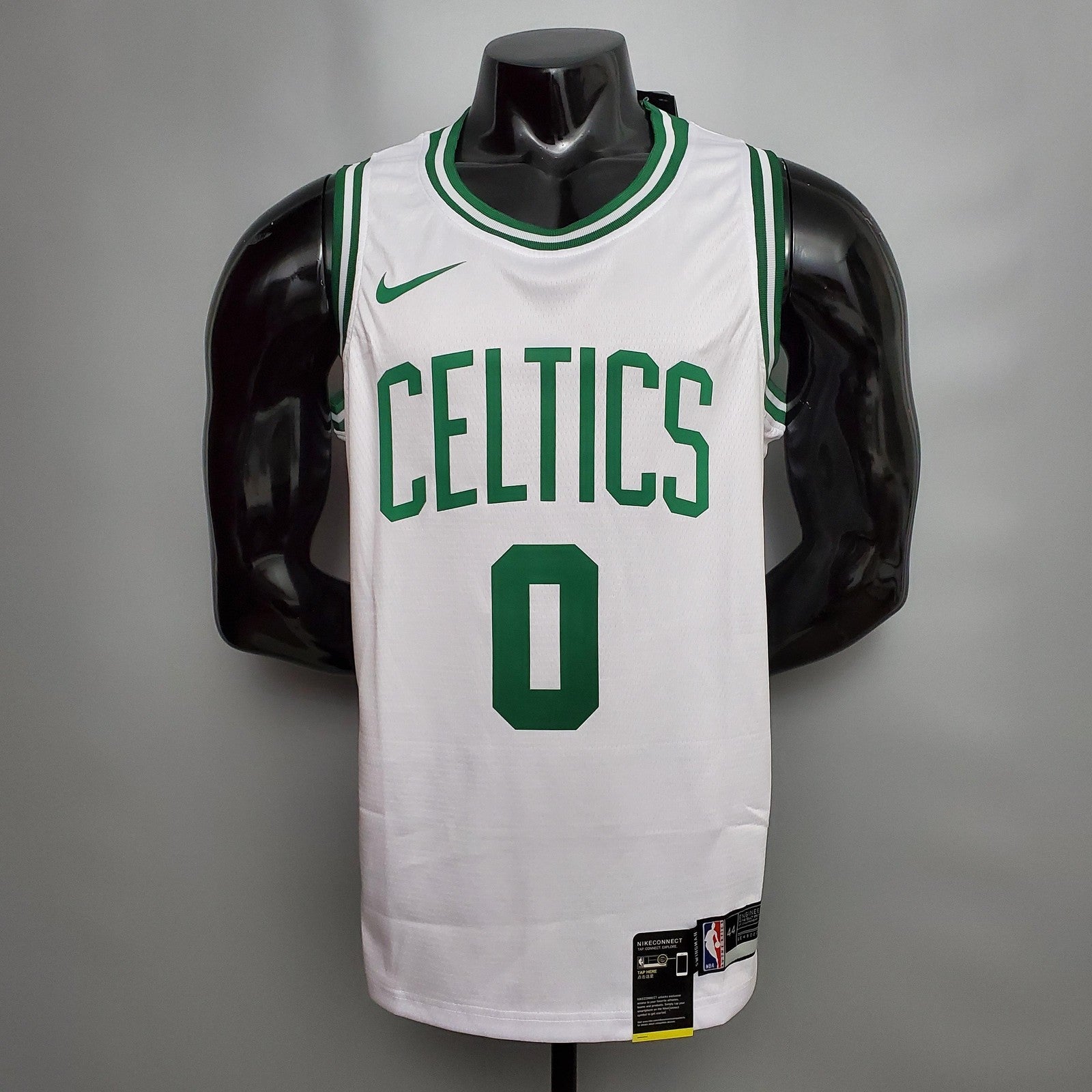 Tatum #0 Celtics White Nba Jersey Nike Connect Recognition