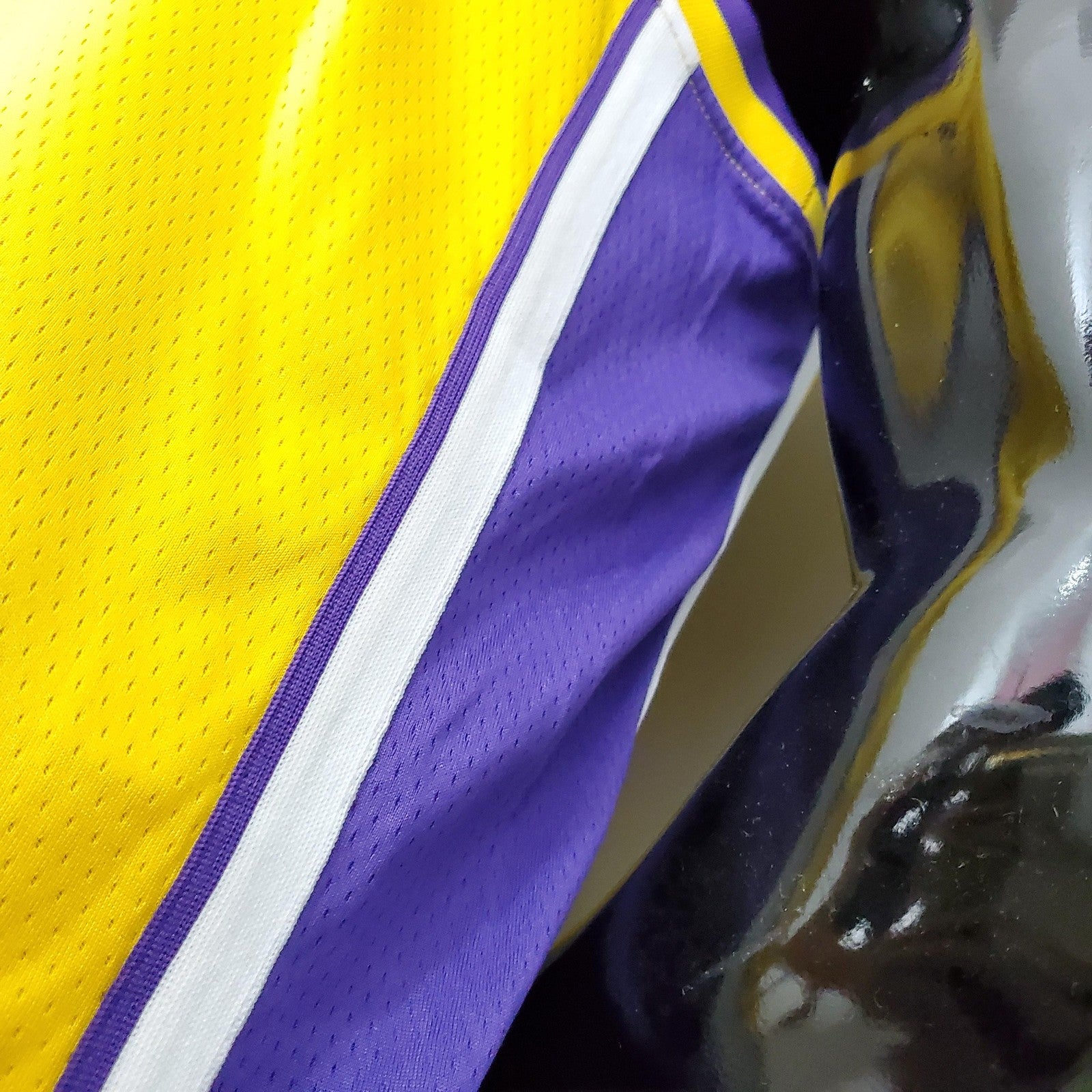 Anthony#7 Lakers Yellow Nba Jersey