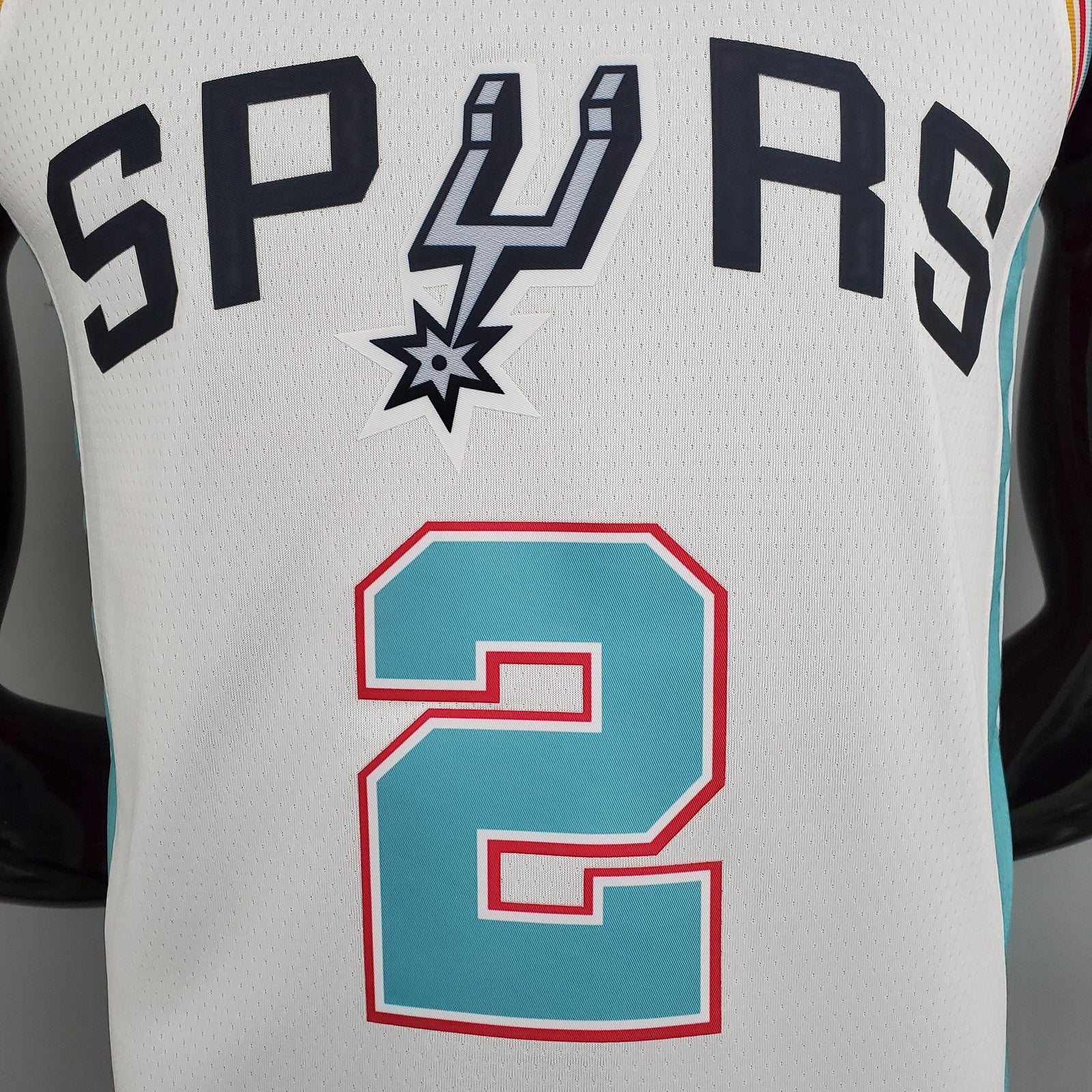2022 Season Leonard #2 Spurs City Edition White Nba Jersey