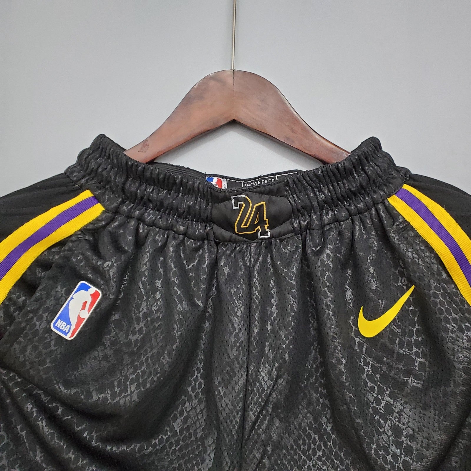 Los Angeles Lakers Black Nba Pants Black Nike Connect Recognition
