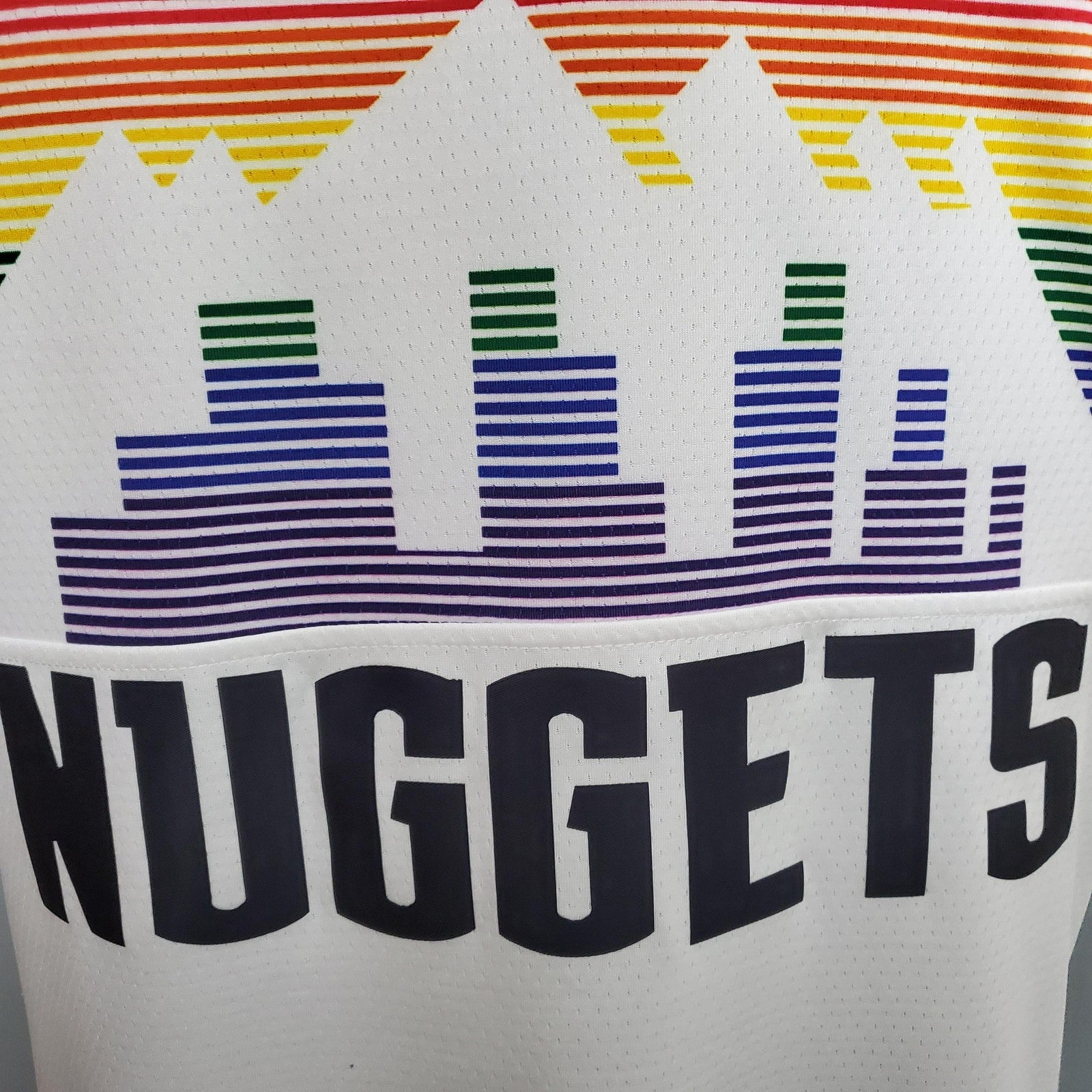 Jdkic#15 Nuggets City Edition White Jersey Nike Connect Recognition