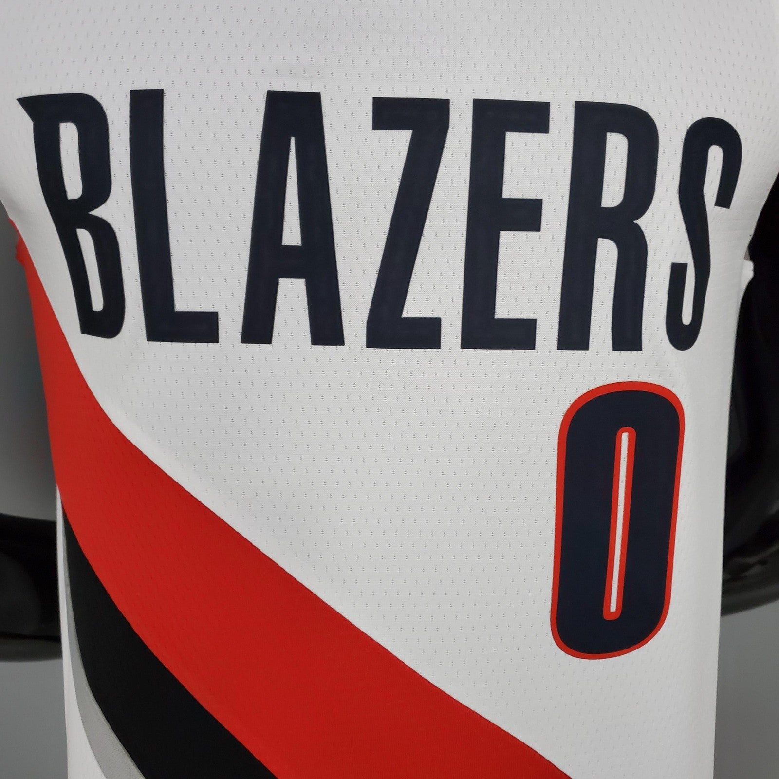 2021 Lillard#0 Trail Blazers Home White Nba Jersey