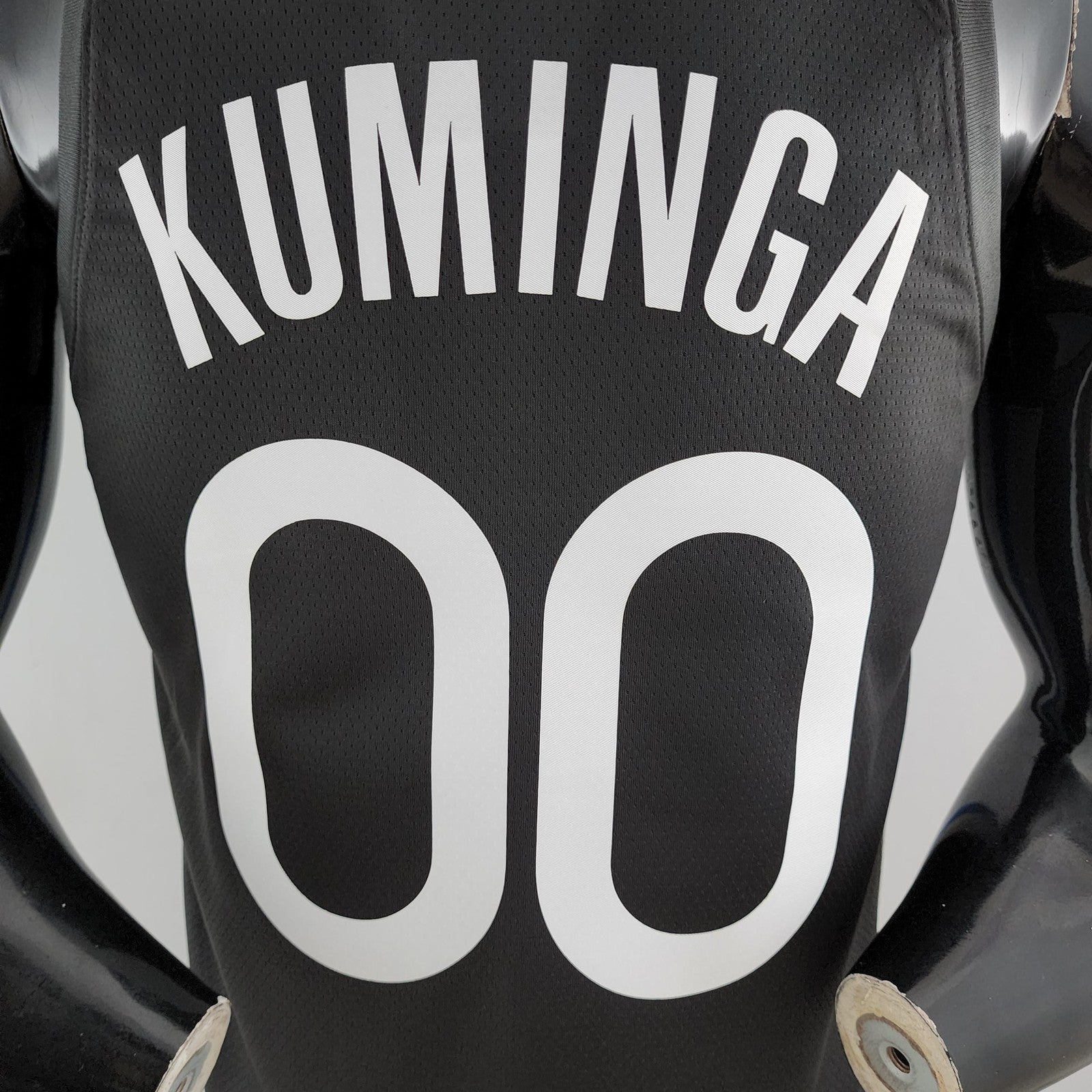 2020 Kuminga#00 Warriors City Edition Black and Grey Nba Jersey