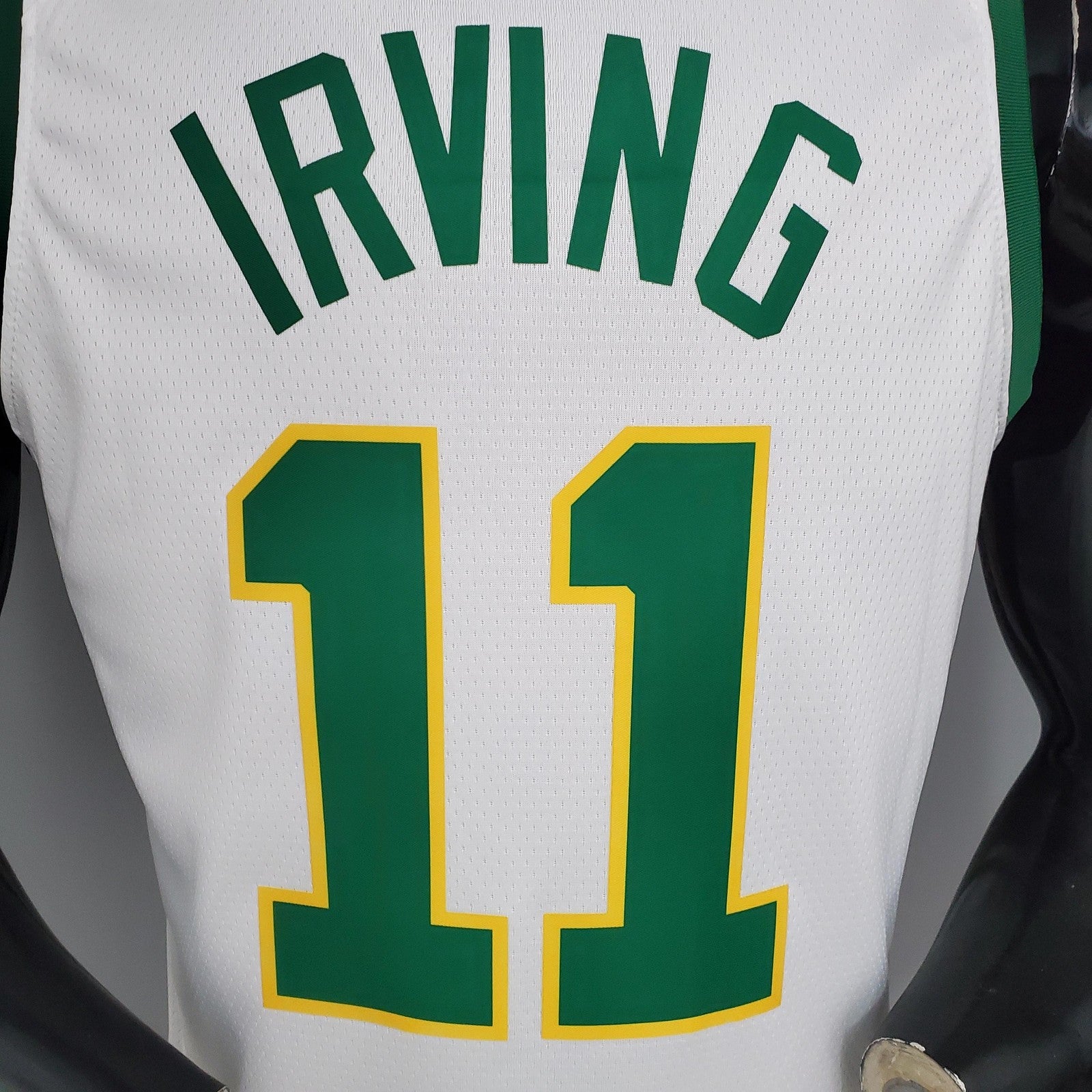 Irving #11 Celtics White Platinum Limited Nba Jersey