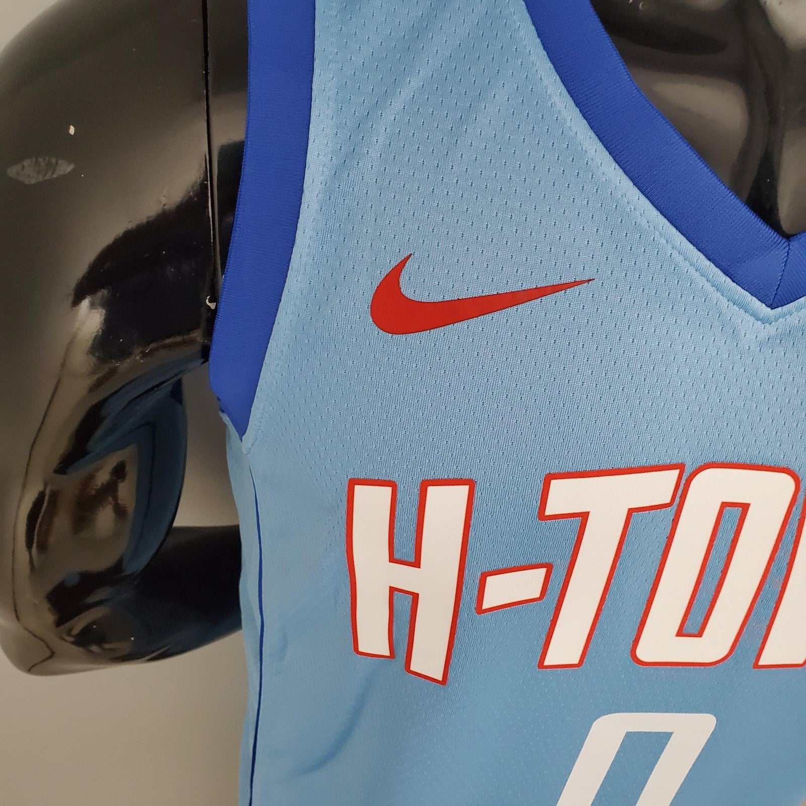 Westbrook#0 2021 Rockets City Edition Blue Nba Jersey