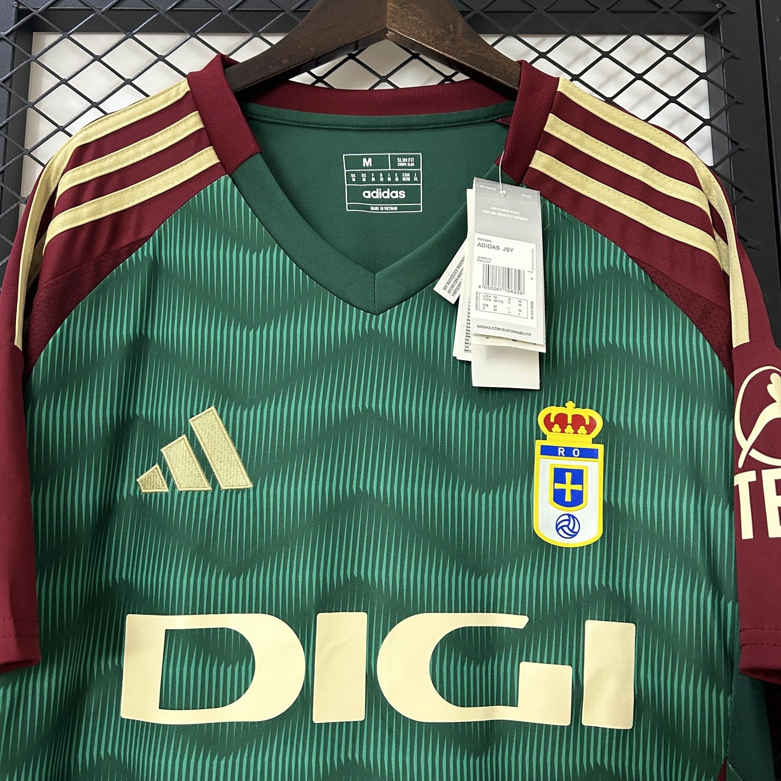 24 25 Real Oviedo Third Jersey