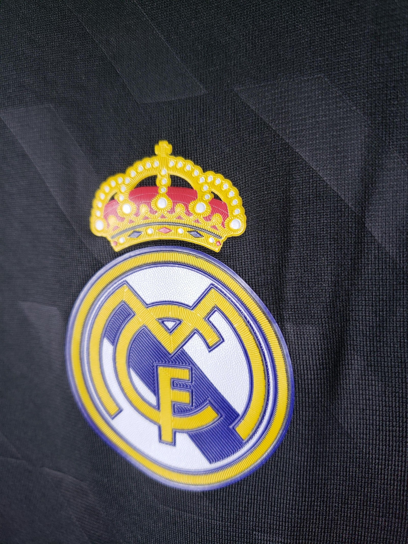2012 Real Madrid black short sleeve