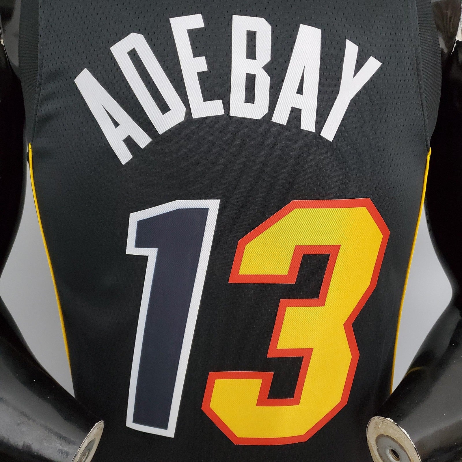 2022 Season Adebay #13 Heat City Edition Black Nba Jersey