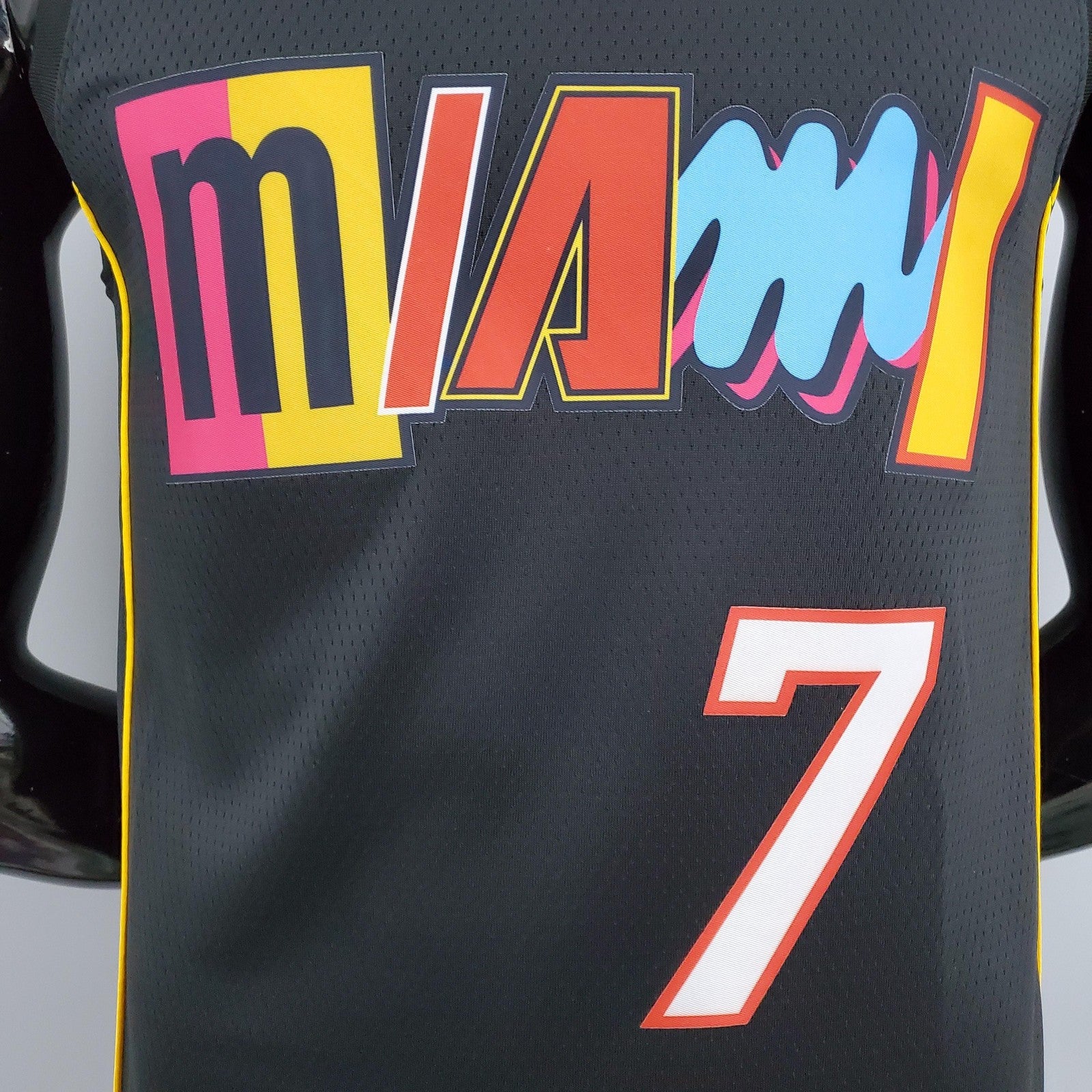 2022 Season Lowry #7 Heat City Edition Black Nba Jersey