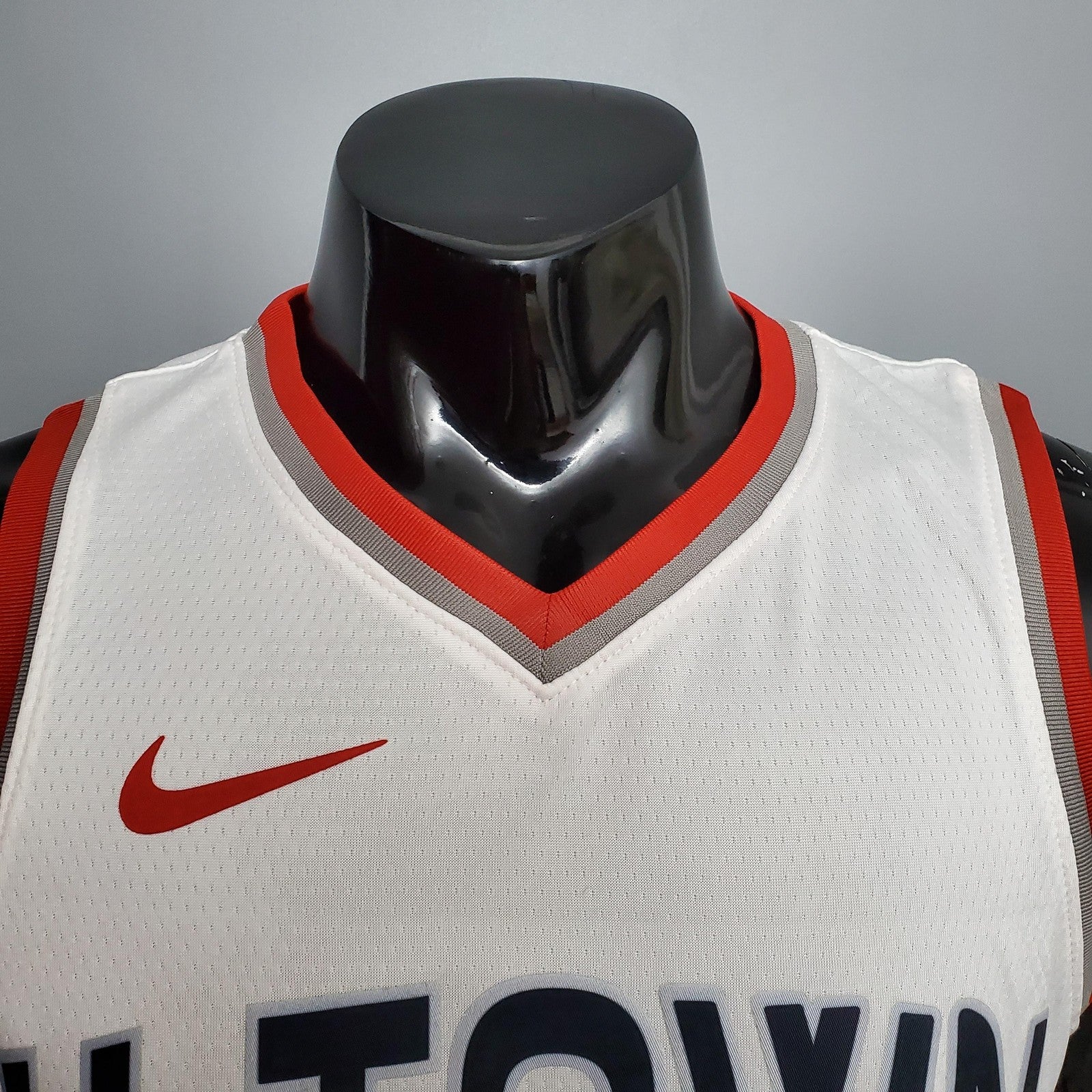 Westbrook#0 Rockets City Edition White Nba Jersey Nike Connect Recognition