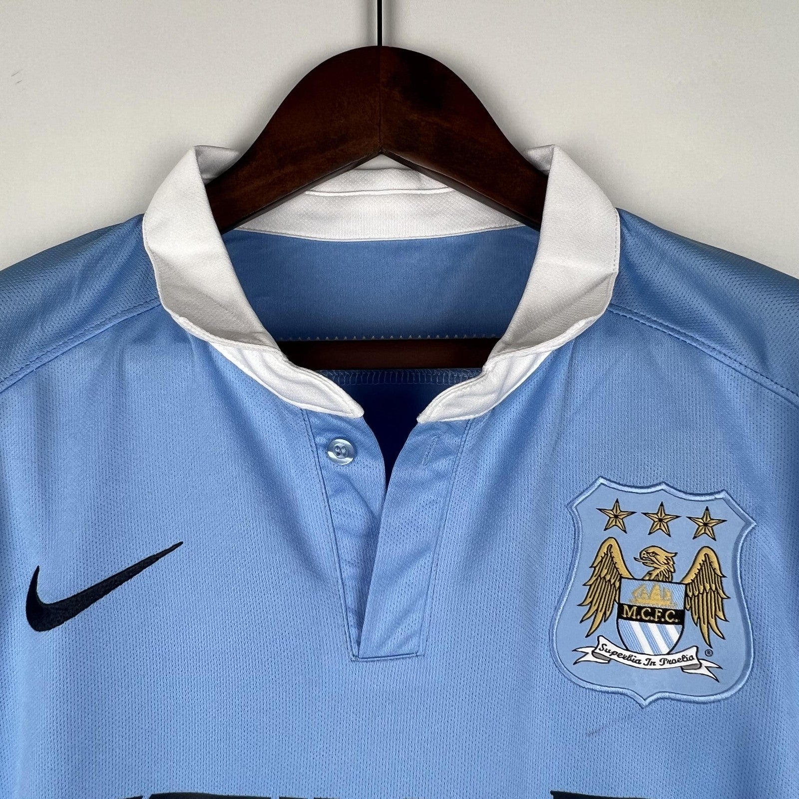 Retro Manchester City 15 16 Home