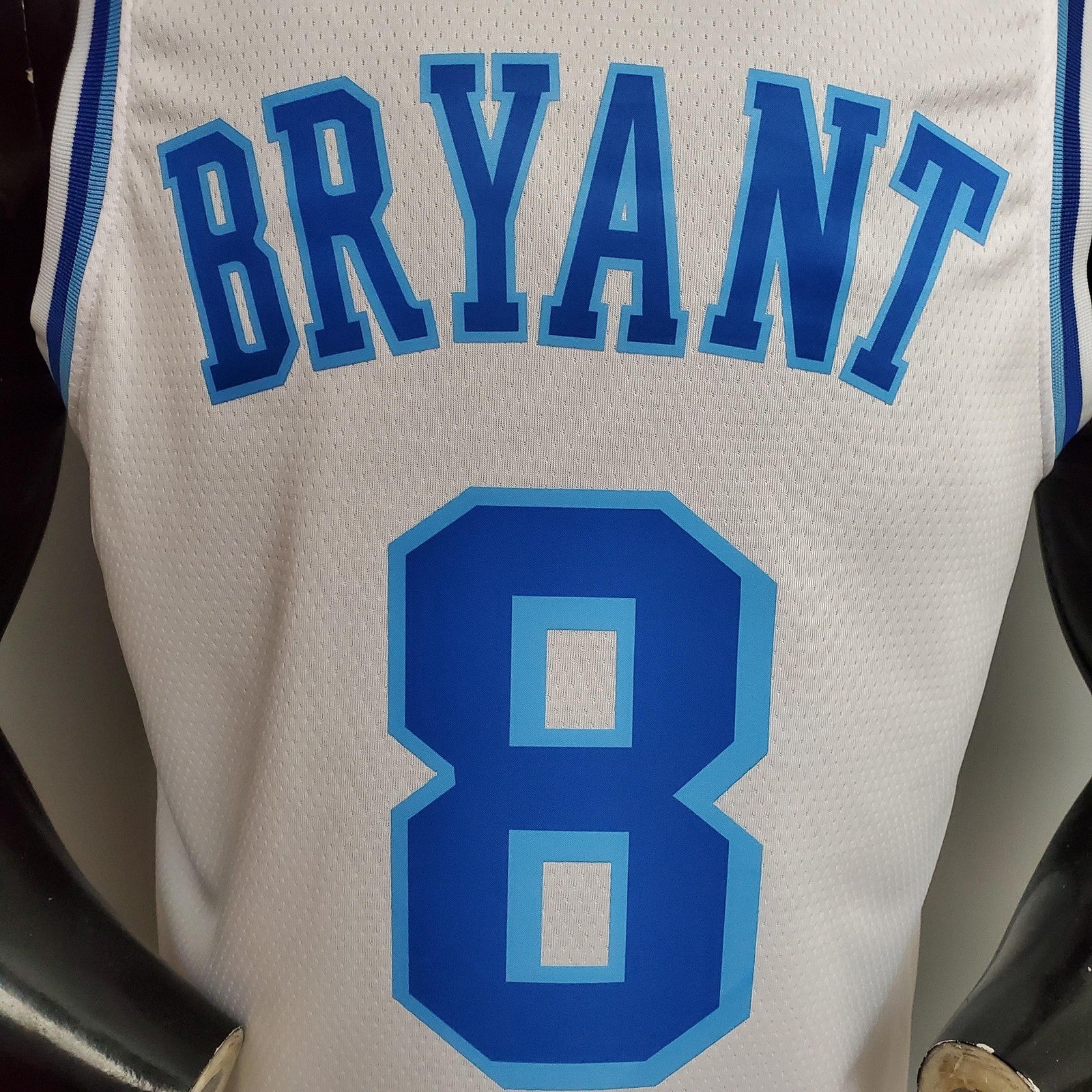 New Bryant #8 Los Angeles Lakers White Nba Jersey Nike Connect Recognition