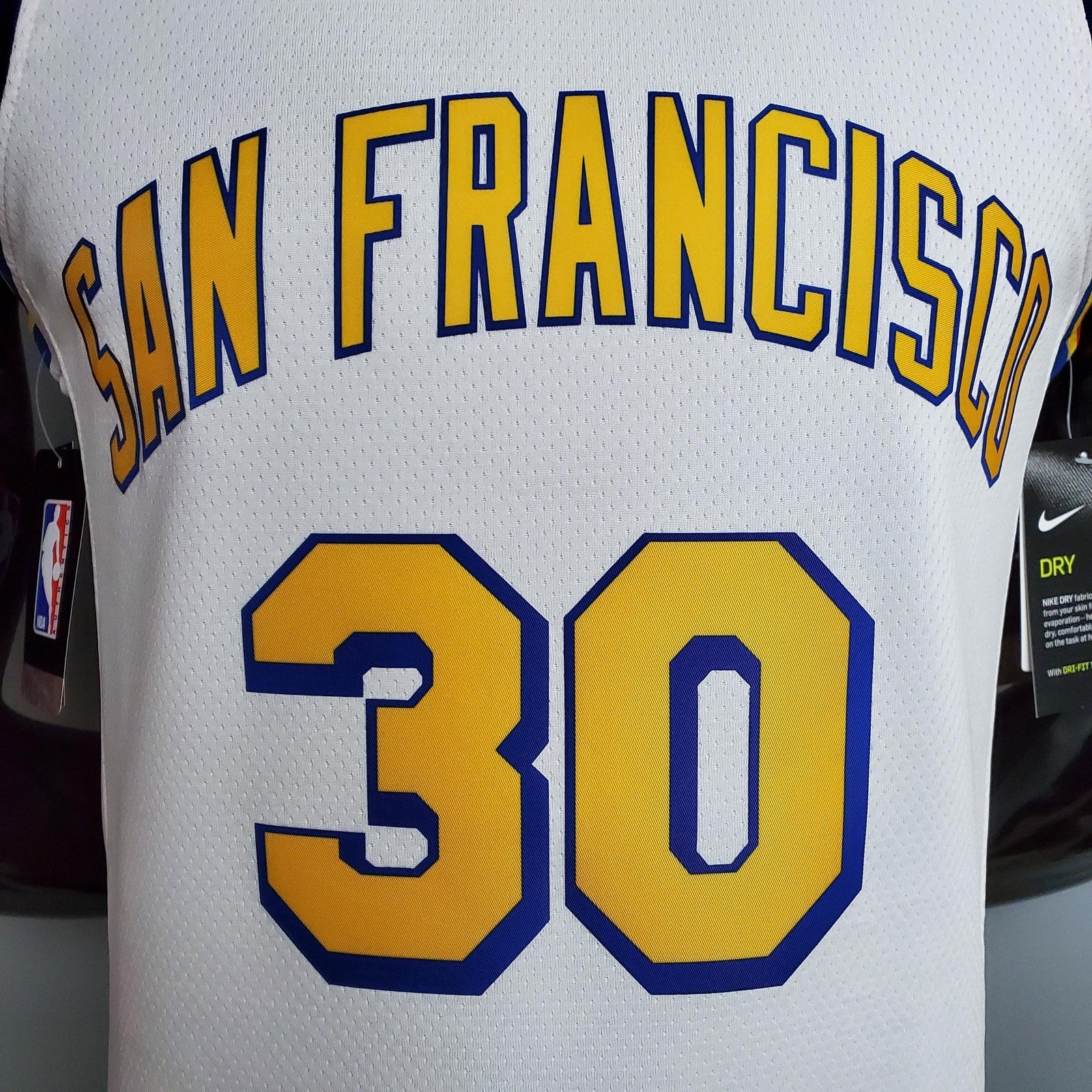 Warriors San Francisco Curry#30 White