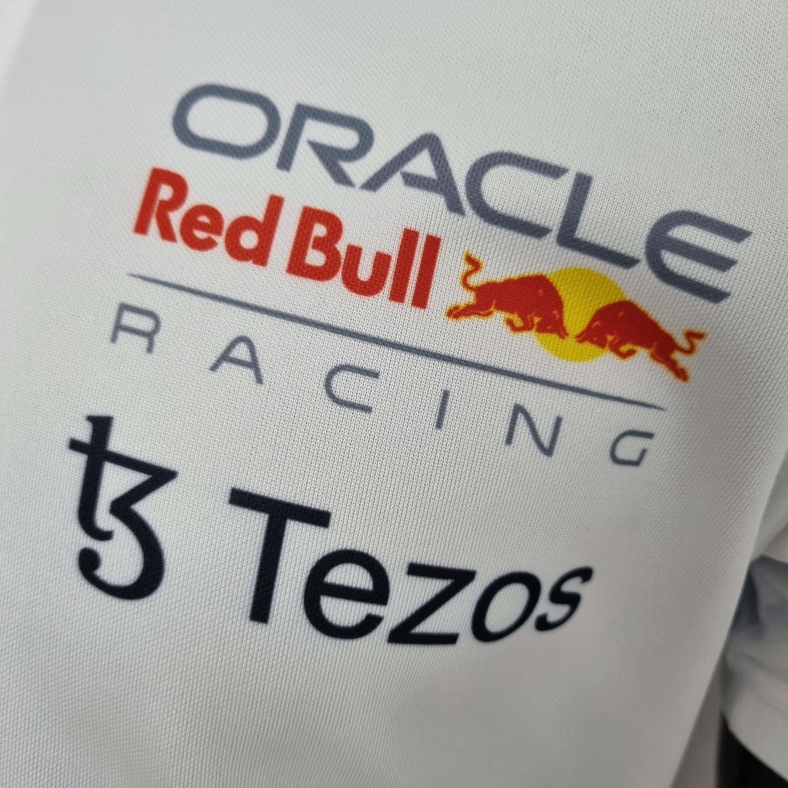 2022 F1 Formula One Red Bull Polo White