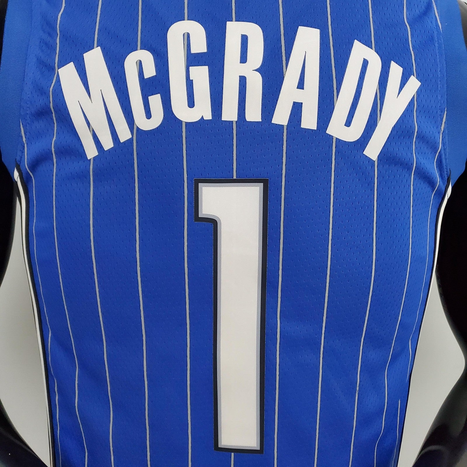 Mcgrady #1 Magic Blue Nba Jersey