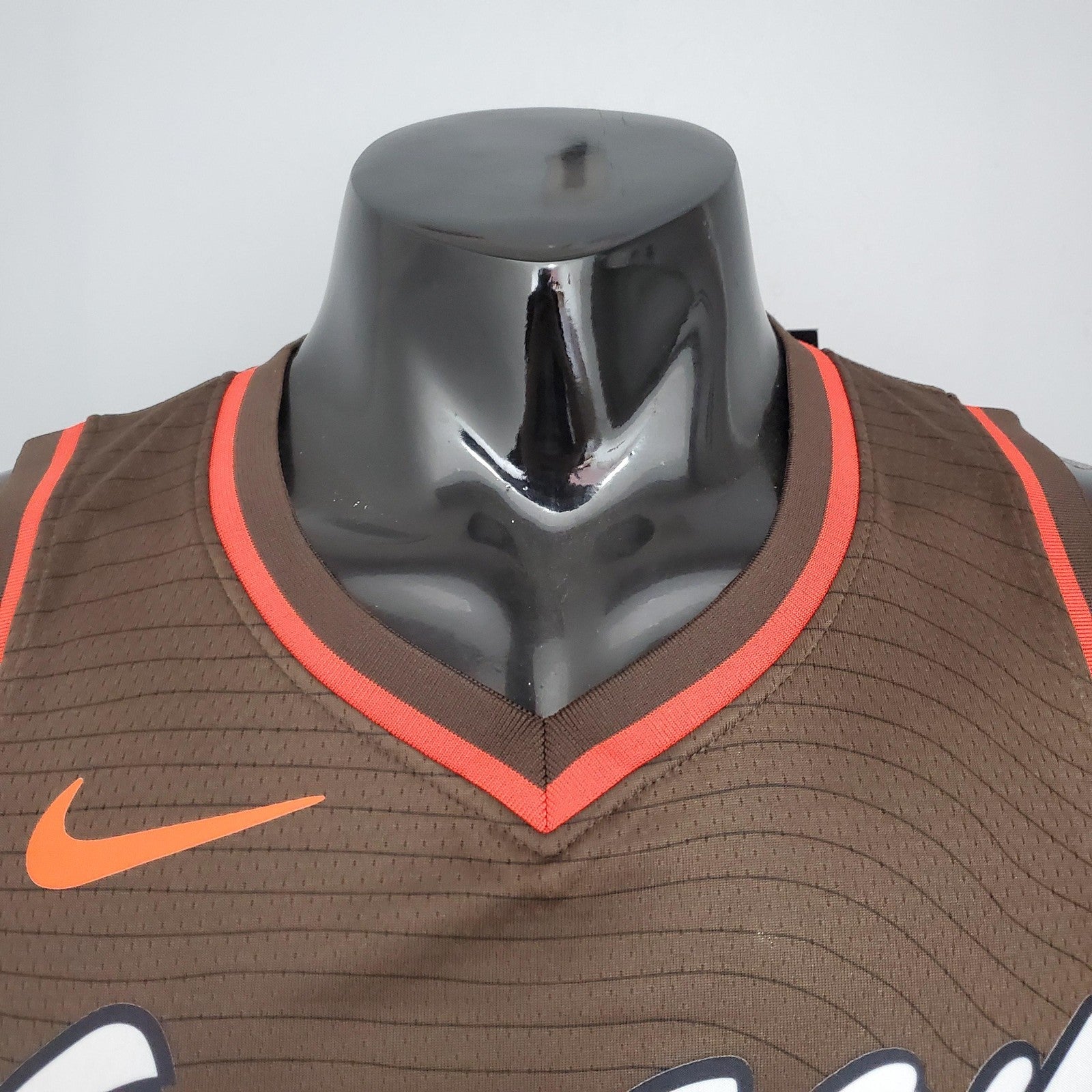 2021 Roy#7 Trail Blazers City Edition Brown Nba Jersey