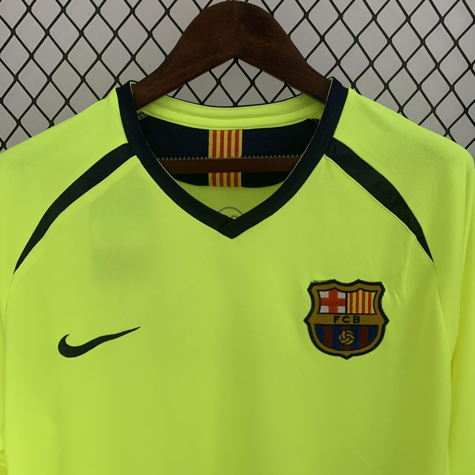 Retro Long Sleeve Barcelona Away