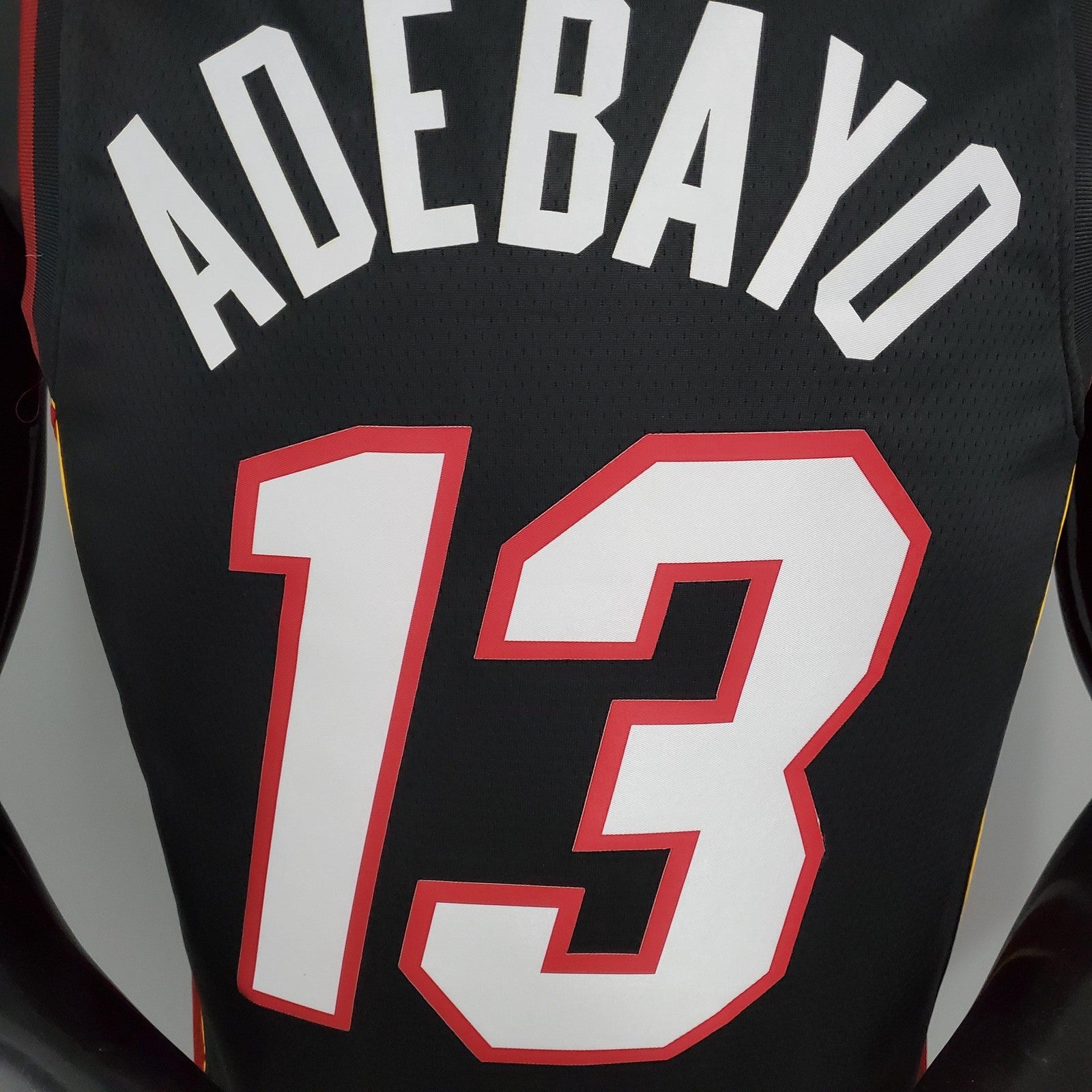 Miami Heat Adebayo#13 Black Nba Jersey