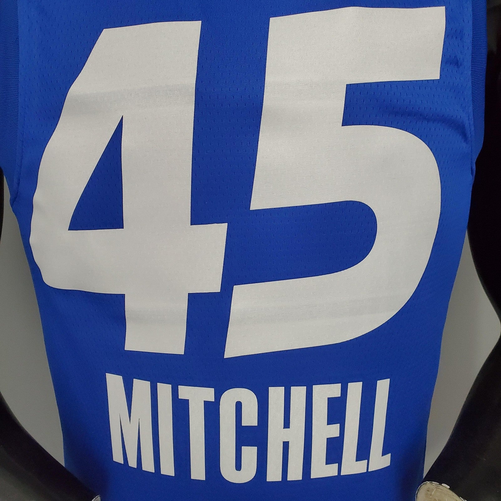 2021 Mitchell#45 All Star Blue Nba Jersey