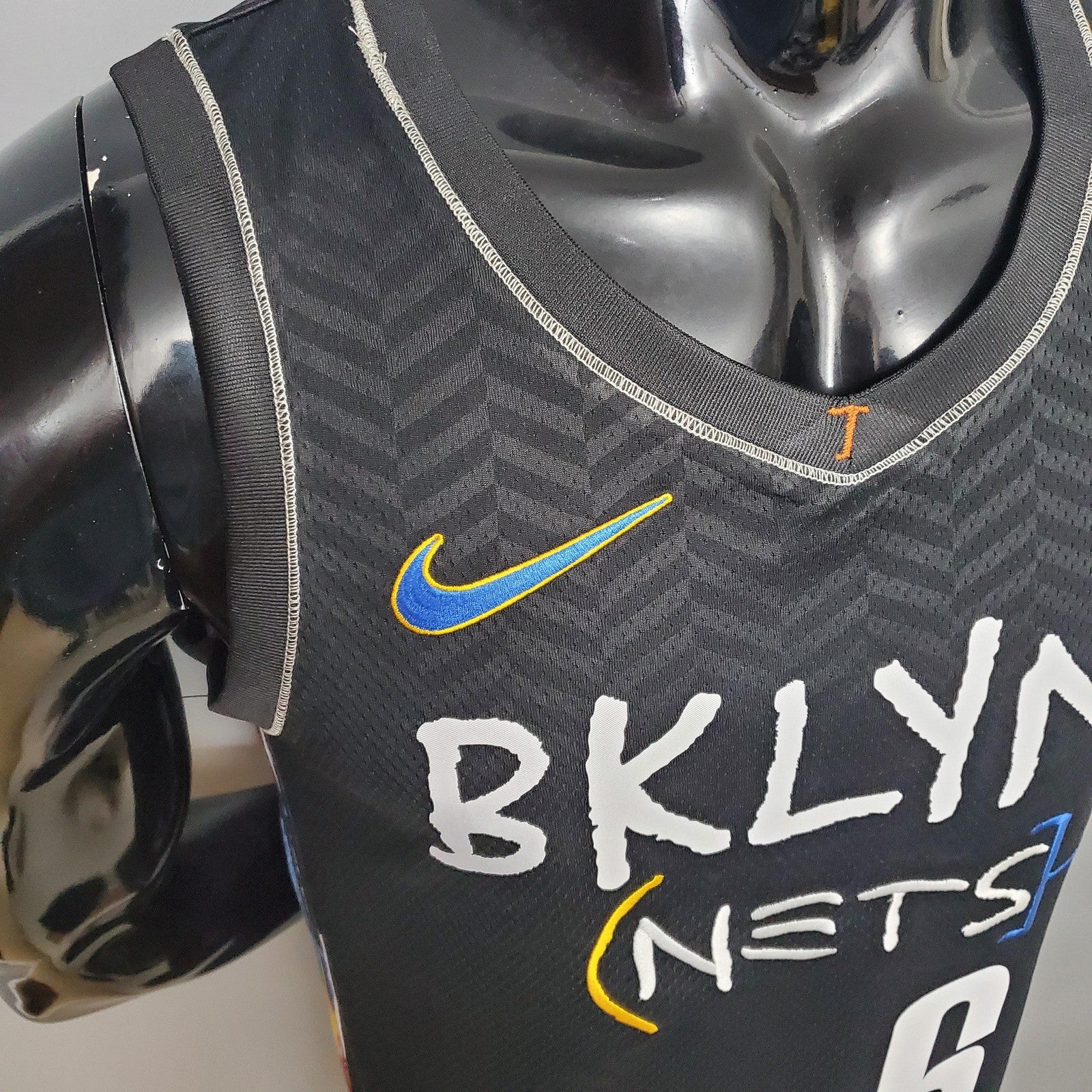 New Brooklyn Nets Jordan#6 City Edition Black