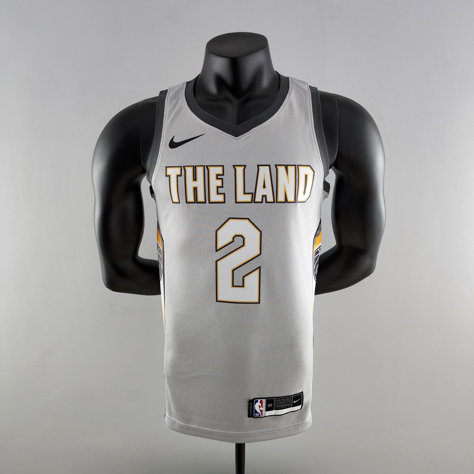 2018 Irving #2 Cleveland Cavaliers Grey Nba Jersey