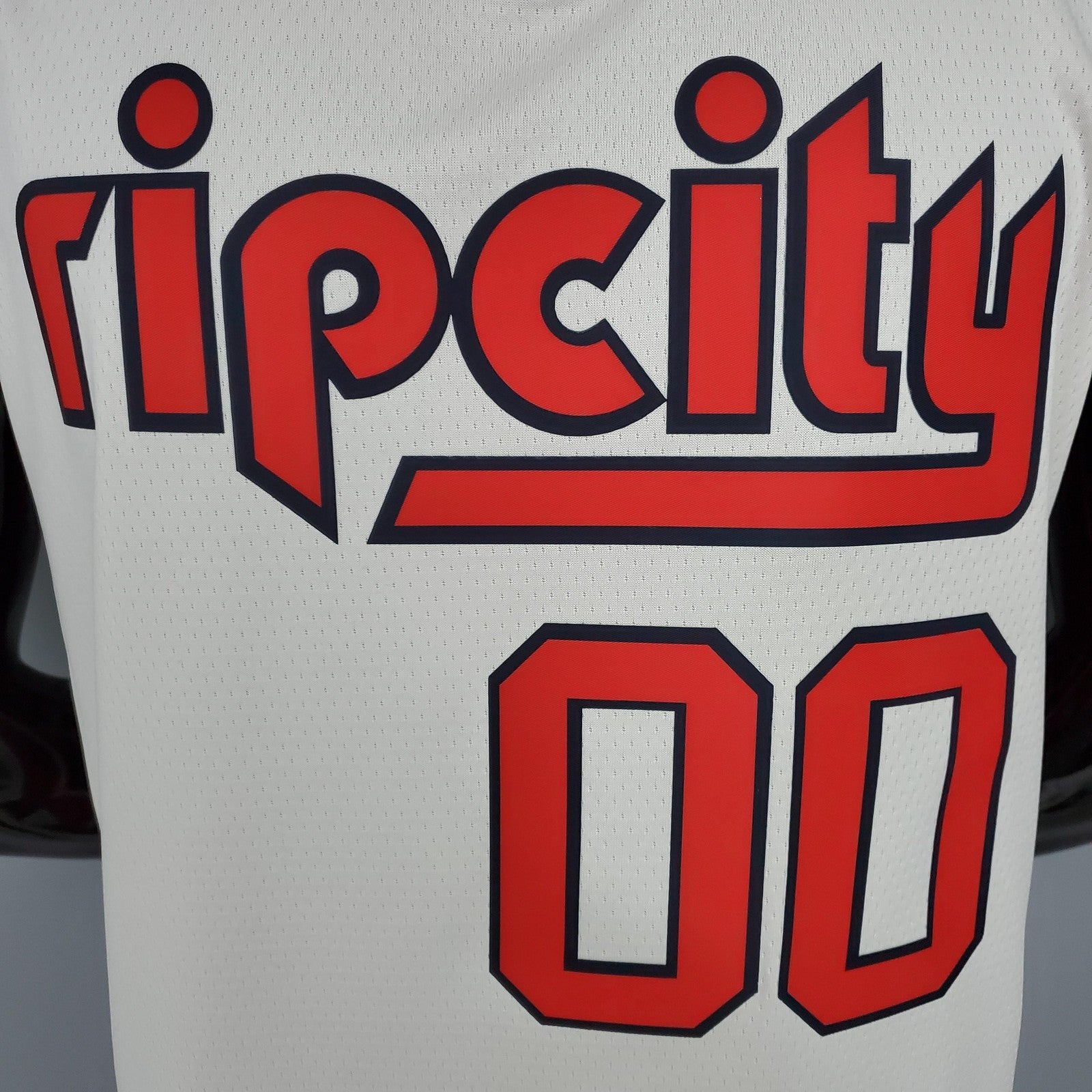 Anthony#00 Portland Trail Blazers Beige Nba Jersey