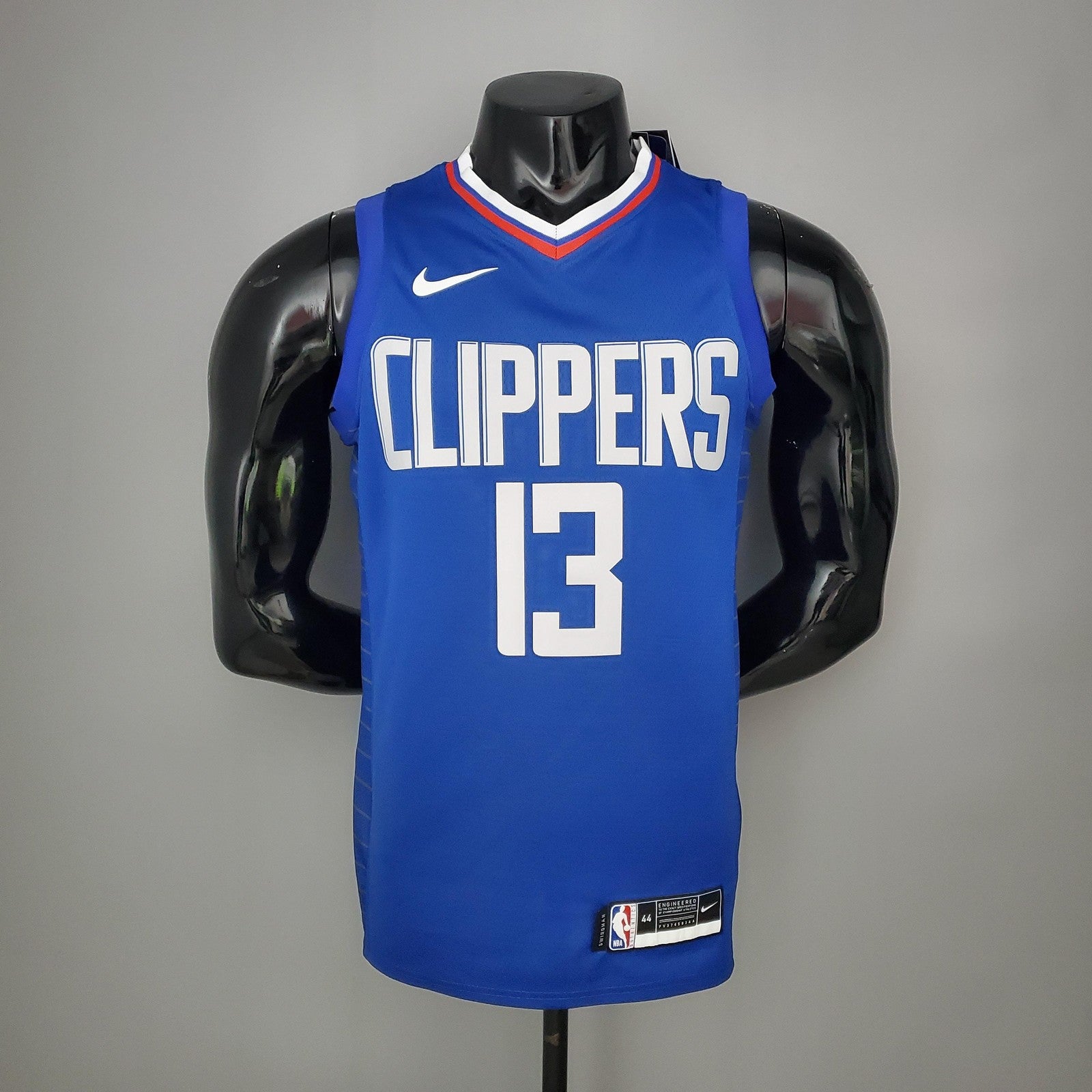 Ge0rge#13 Clippers Limited Edition Blue Nba Jersey