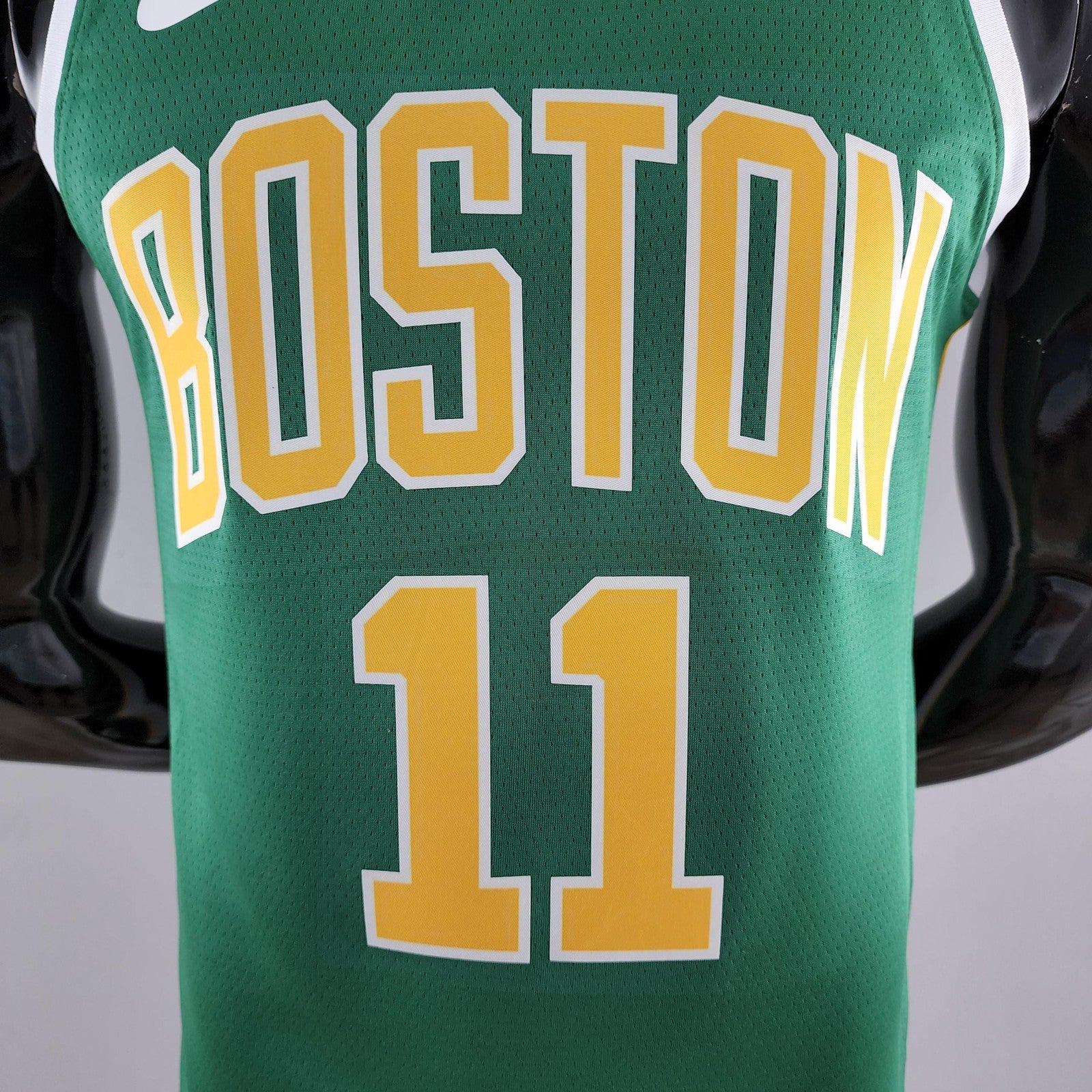 Boston Celtics Irving#11 Green Gold Nba Jersey