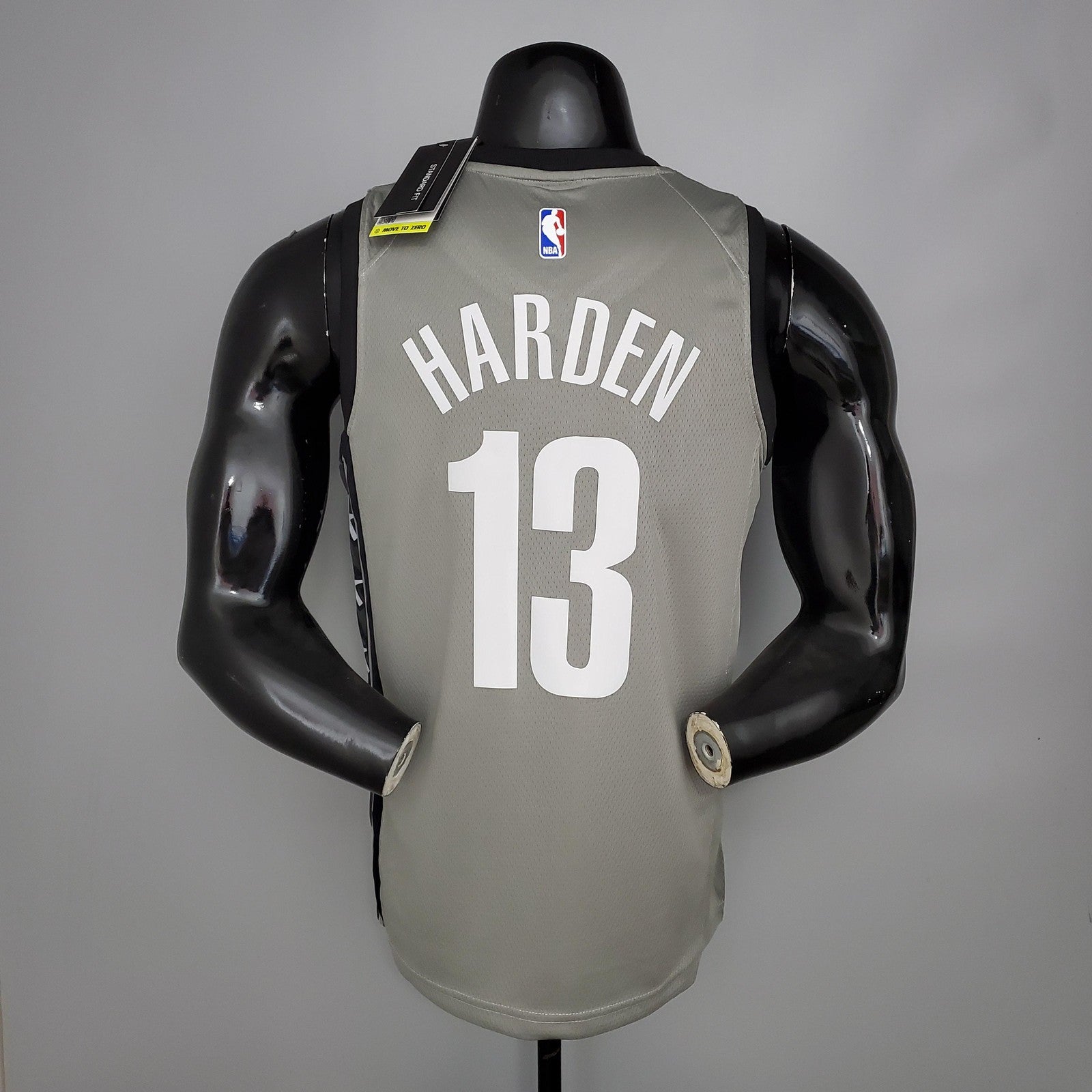 Harden#13 Brooklyn Nets City Edition Gray Nba Jersey