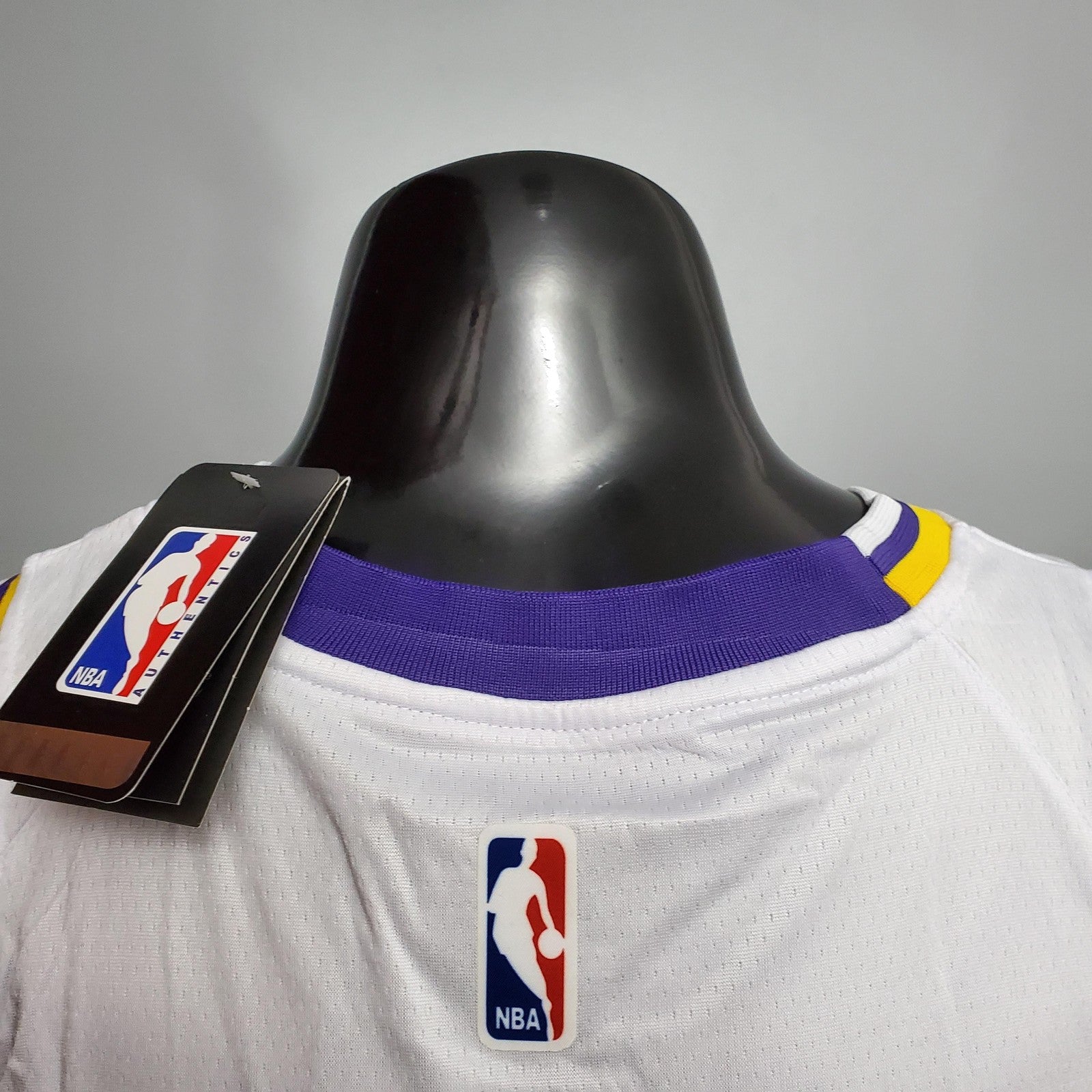 Kuzma #0 Lakers Round Neck White Nba Jersey Nike Connect Recognition