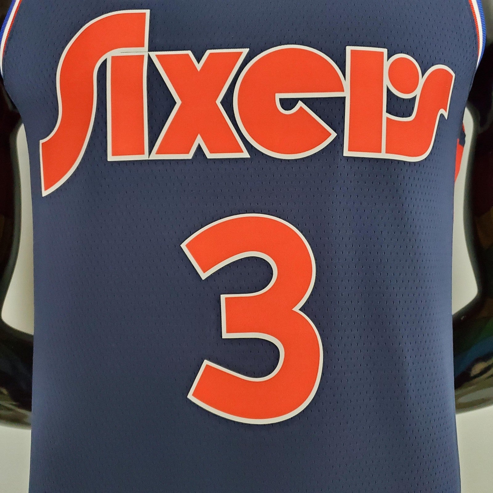 2022 Iverson#3 76ers Royal Blue Nba Jersey