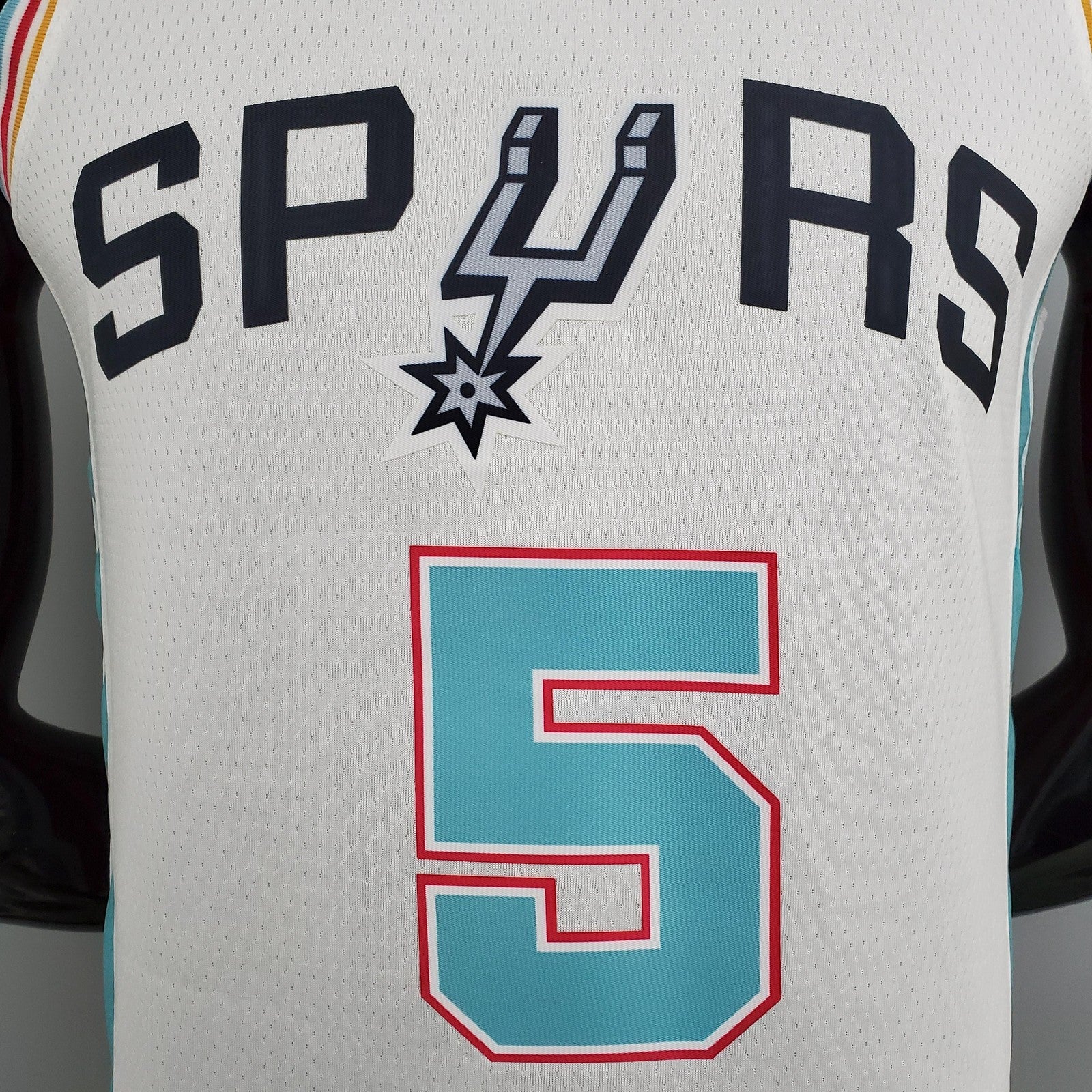 2022 Season Murray#5 Spurs City Edition White Nba Jersey