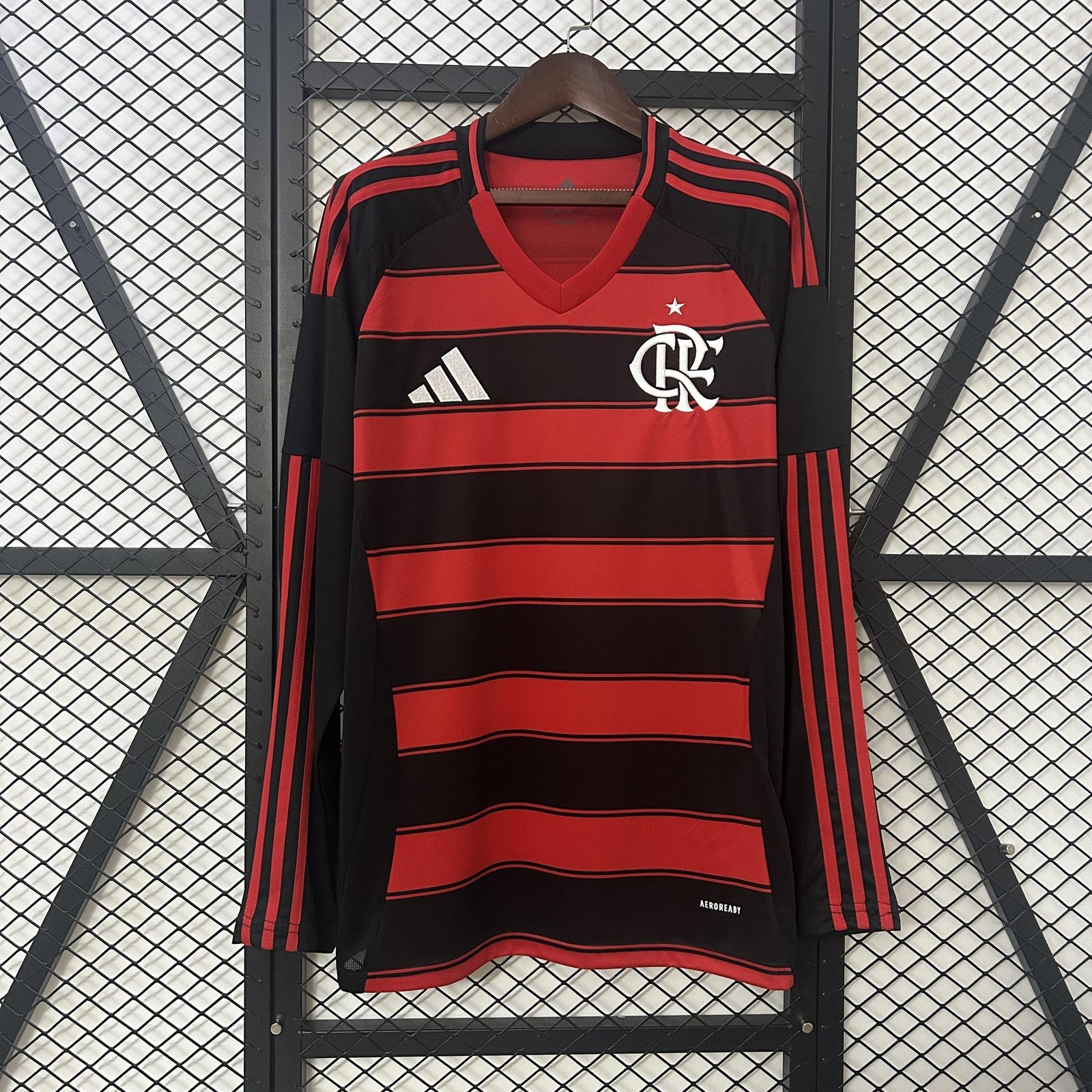 25 26 Long Sleeve Flamengo Home