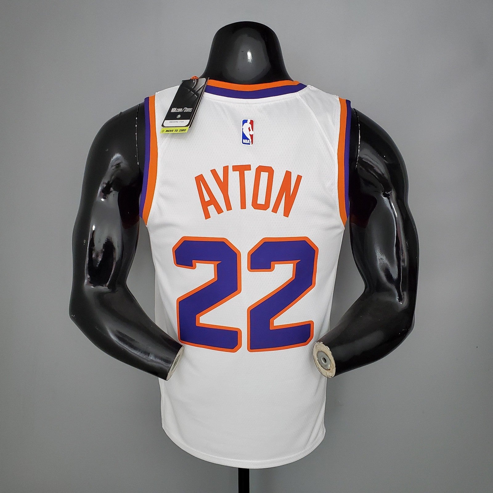 Ayton#22 Phoenix Suns White Nba Jersey