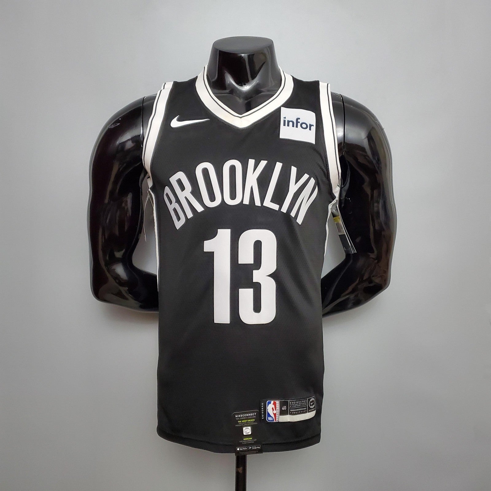 Brooklyn Nets Harden #13 Black