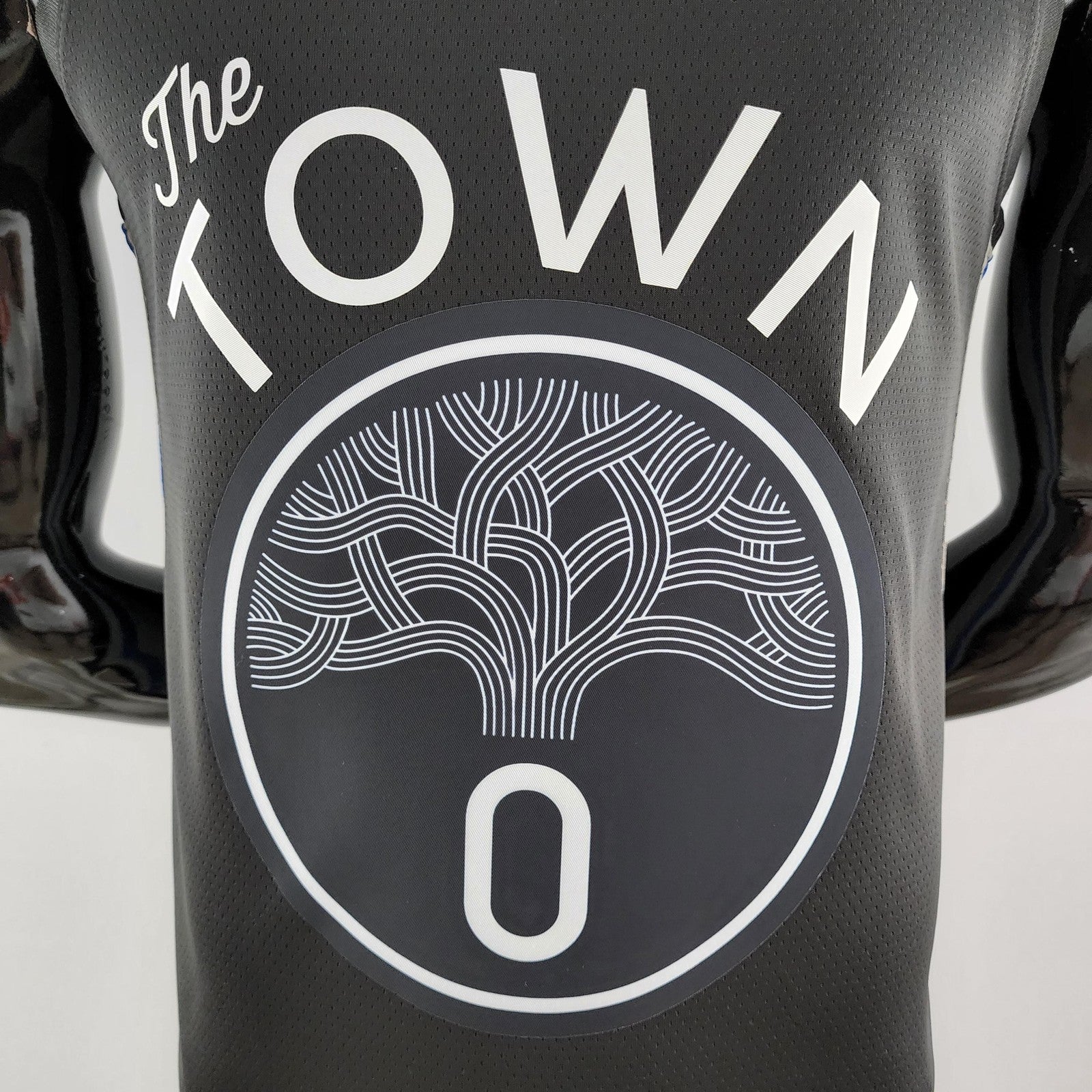 2020 Payton Ii#0 Warriors City Edition Black and Grey Nba Jersey