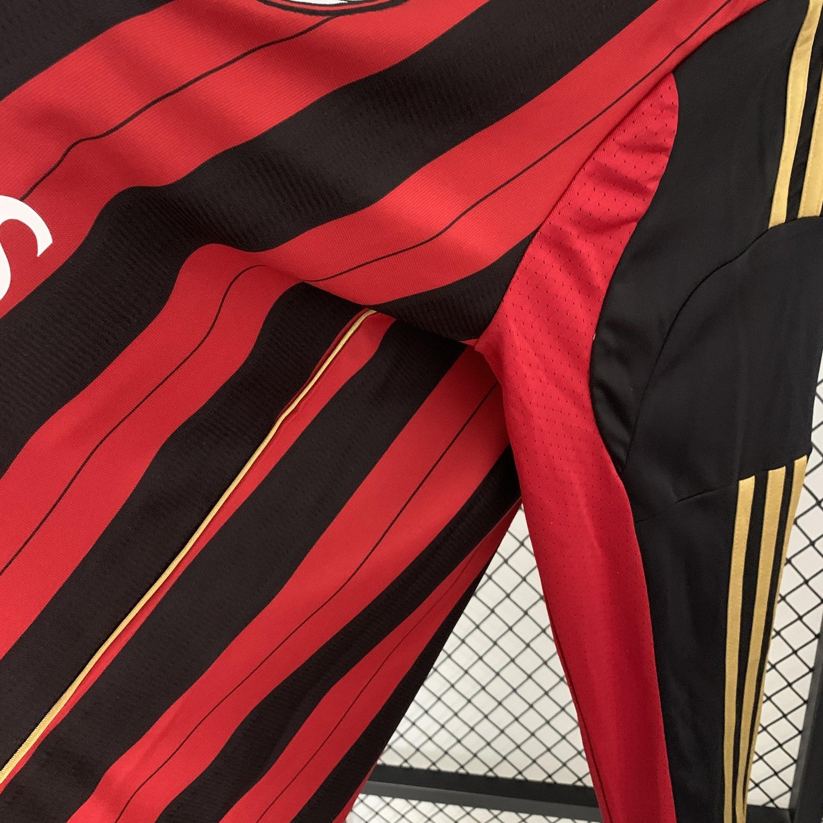 Retro Long Sleeve Ac13 14 Milan Home