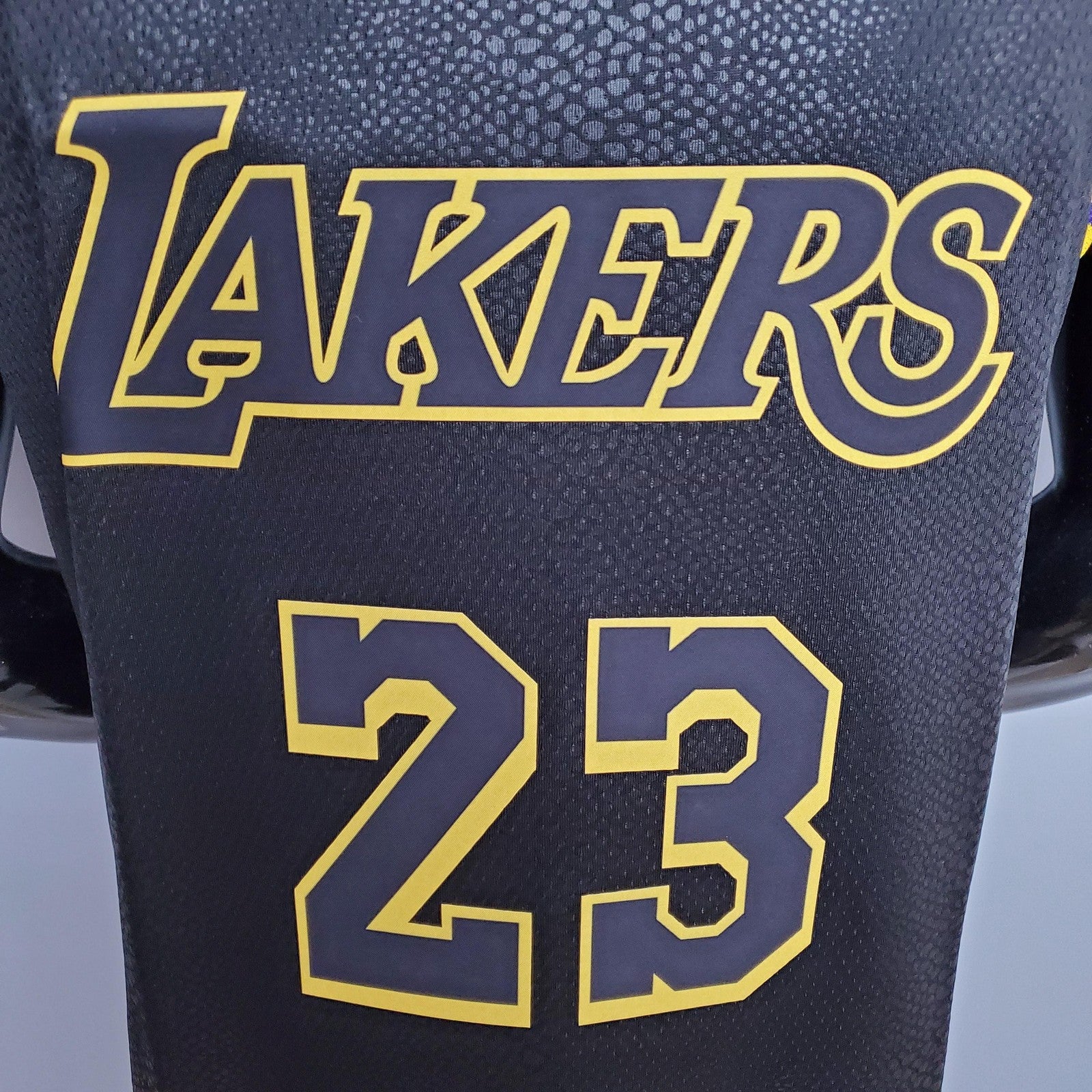 James #23 Los Angeles Los Angeles Lakers Black Nba Jersey Nike Connect Recognition