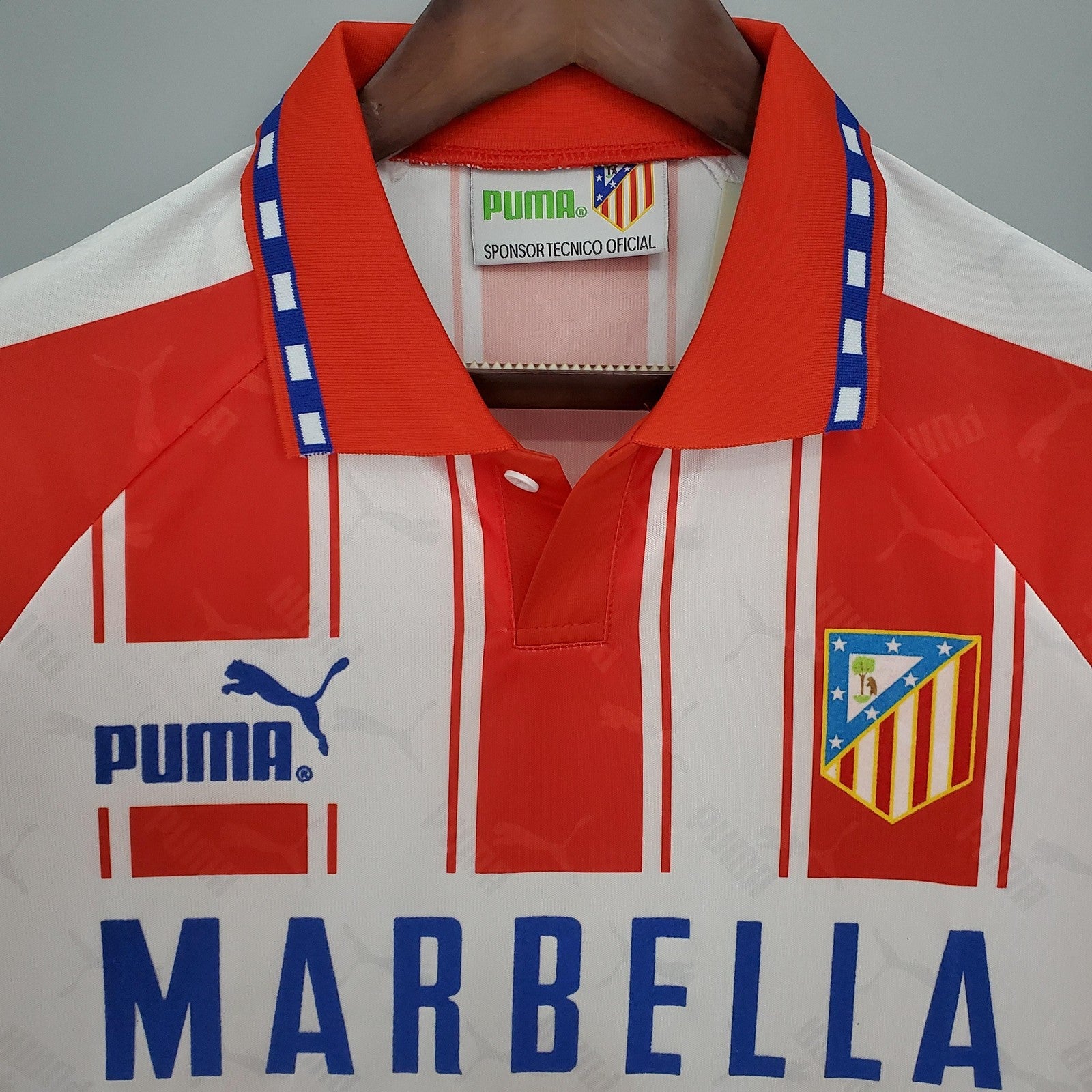 Retro Atletico Madrid Home 2