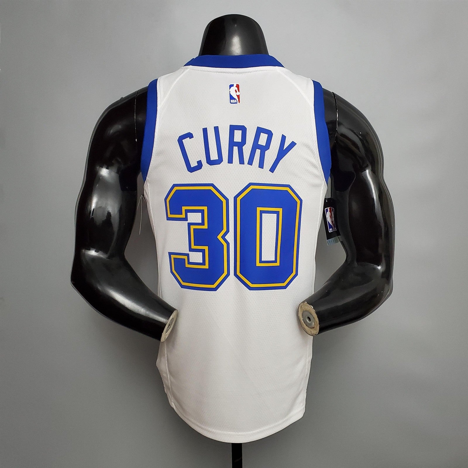 Retro Version Curry#30 Golden State Warriors White Nba Jersey