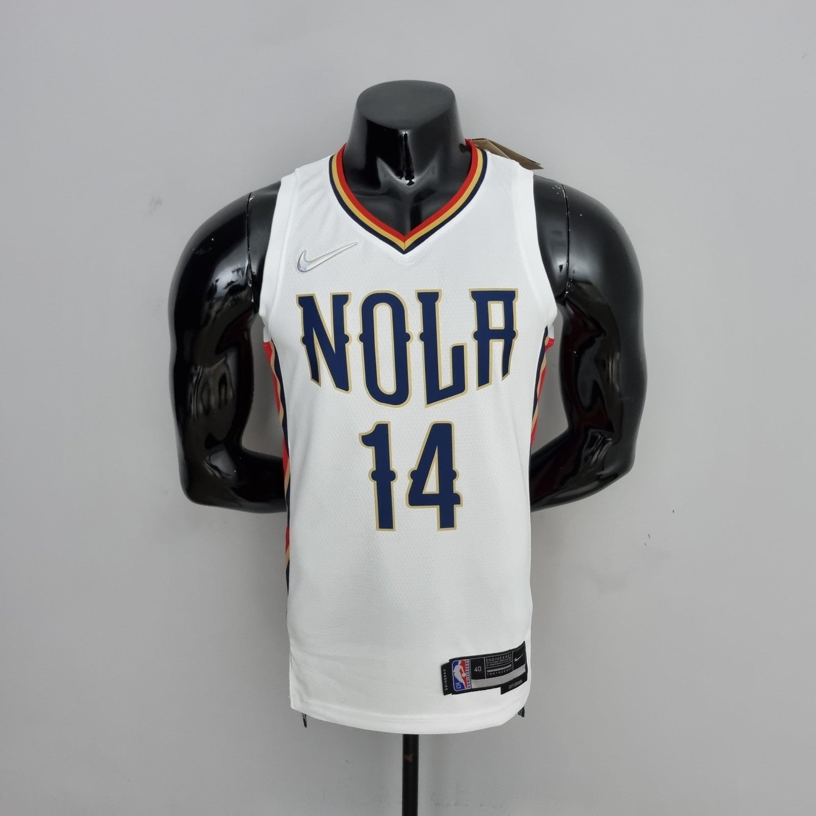 2022 New Orleans Pelicans Ingram#14 City Edition White Nba Jersey