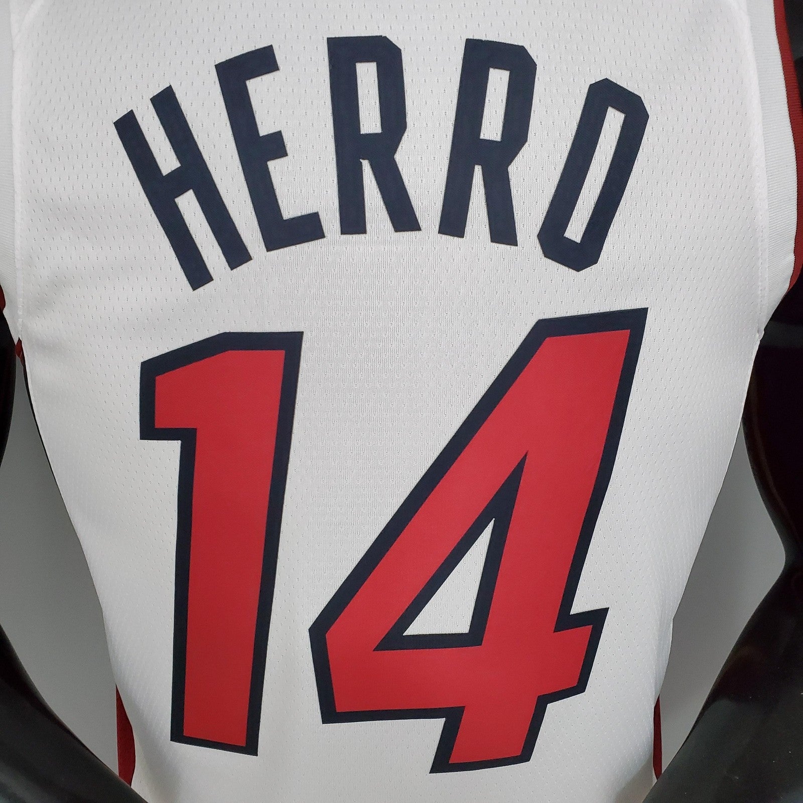 Miami Heat Herro#14 White Nba Jersey