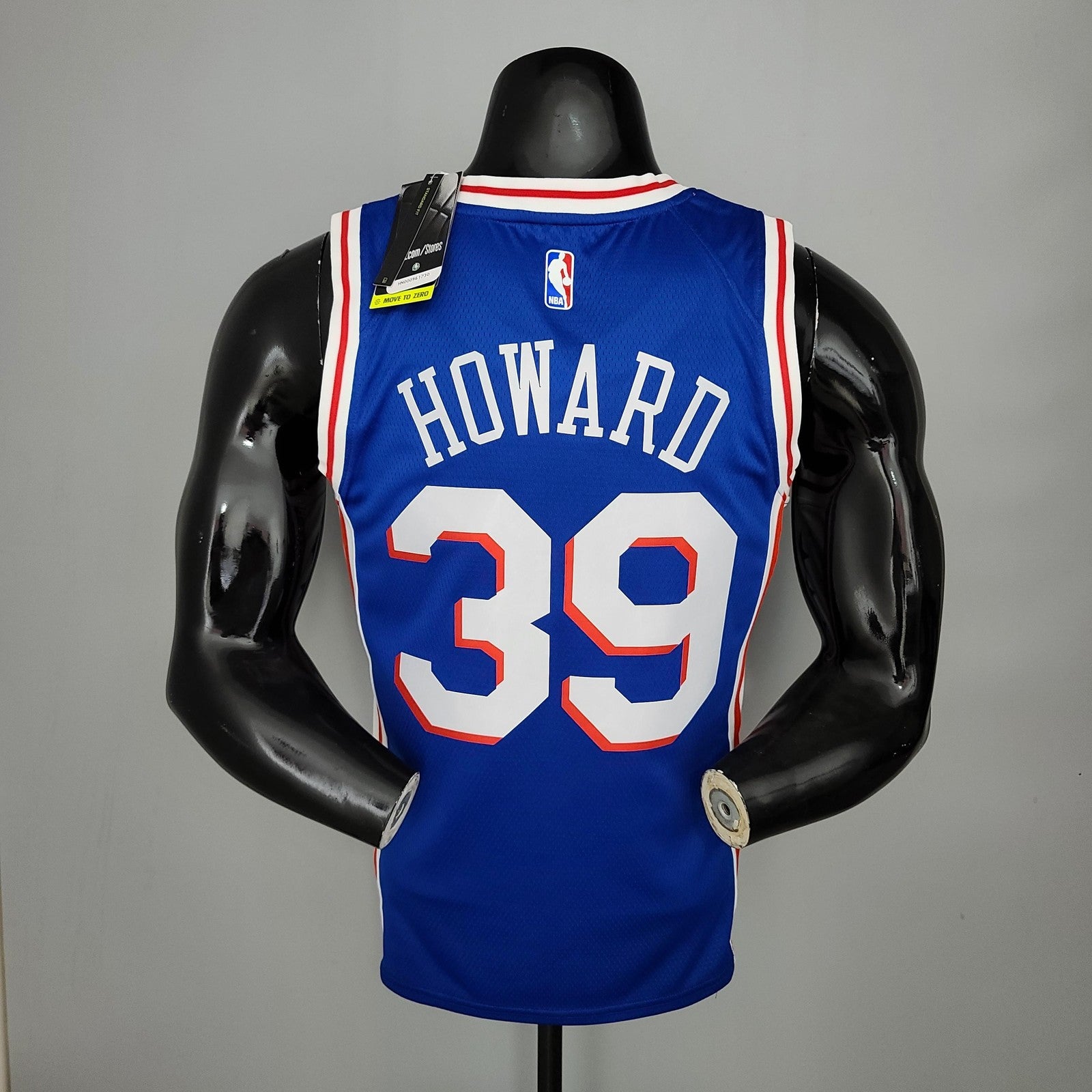 Howard#39 Detroit Pistons Blue Nba Jersey